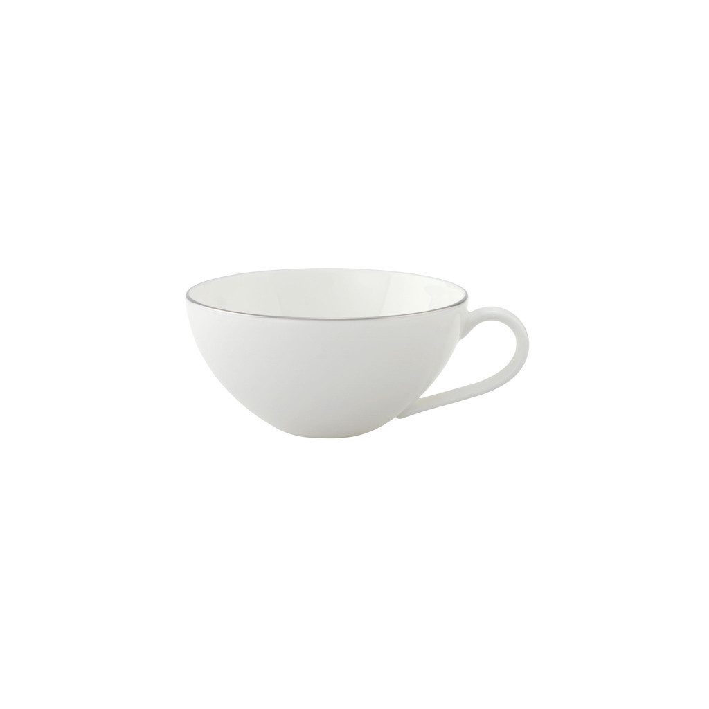 Villeroy & Boch Tasse Anmut Platinum No.1 Teetasse 140 ml, 1-tlg., Porzellan