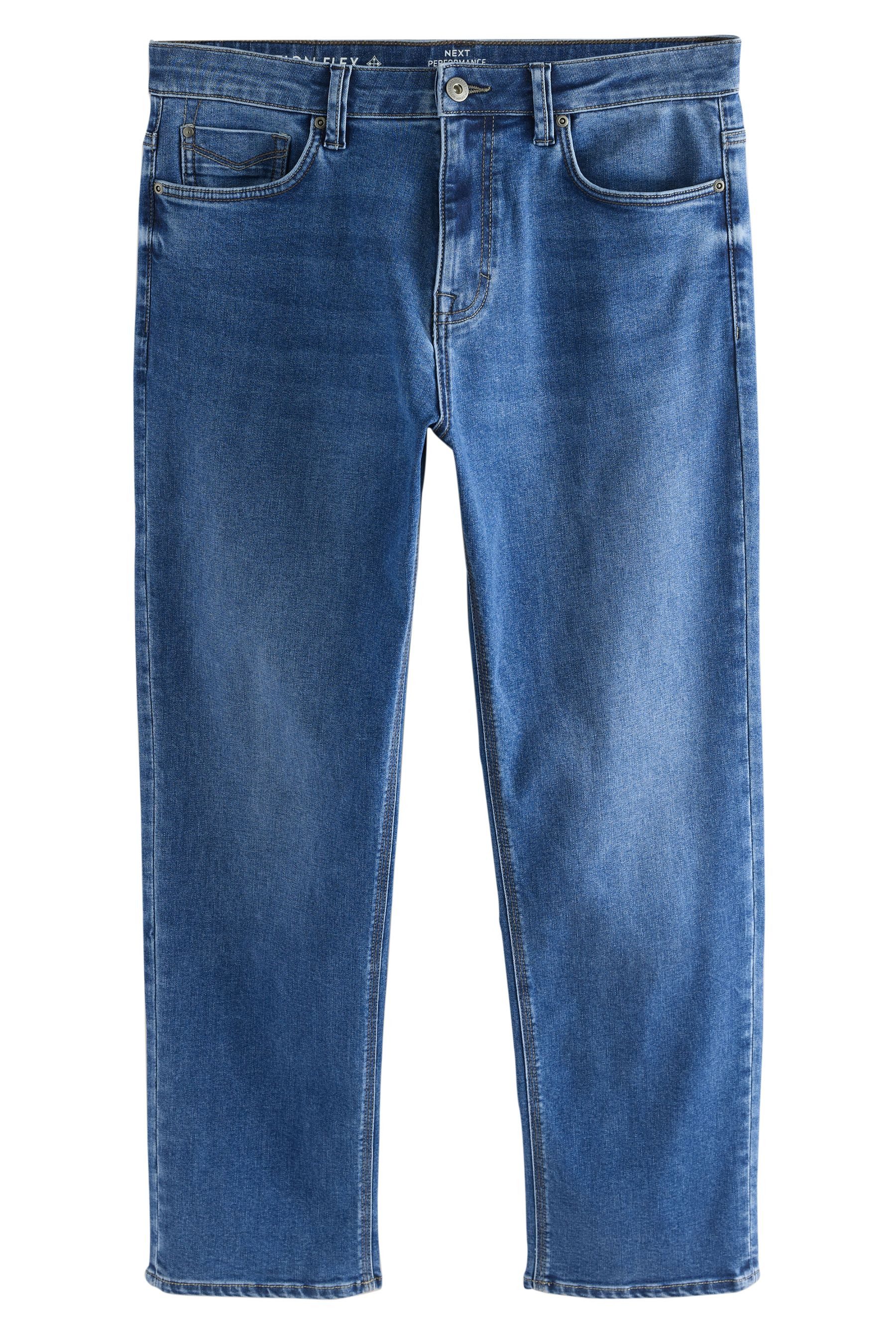 Straight-Jeans Straight Fit Motionflex Jeans