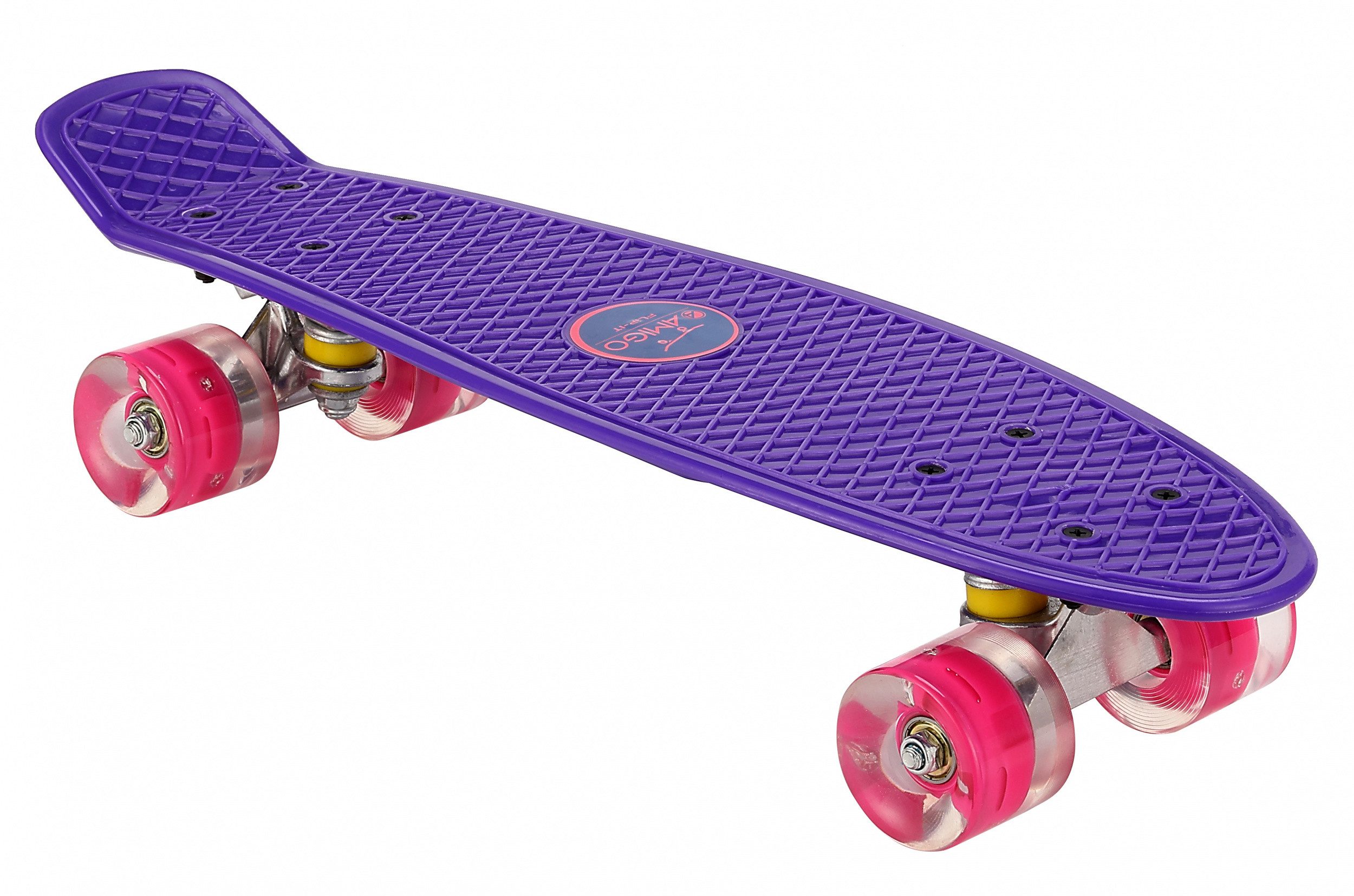 LeNoSa Skateboard Räder mit LED Lampen • Skateboard für Kinder-Jugendliche-Erwachsene, • ABEC7 max. 85Kg