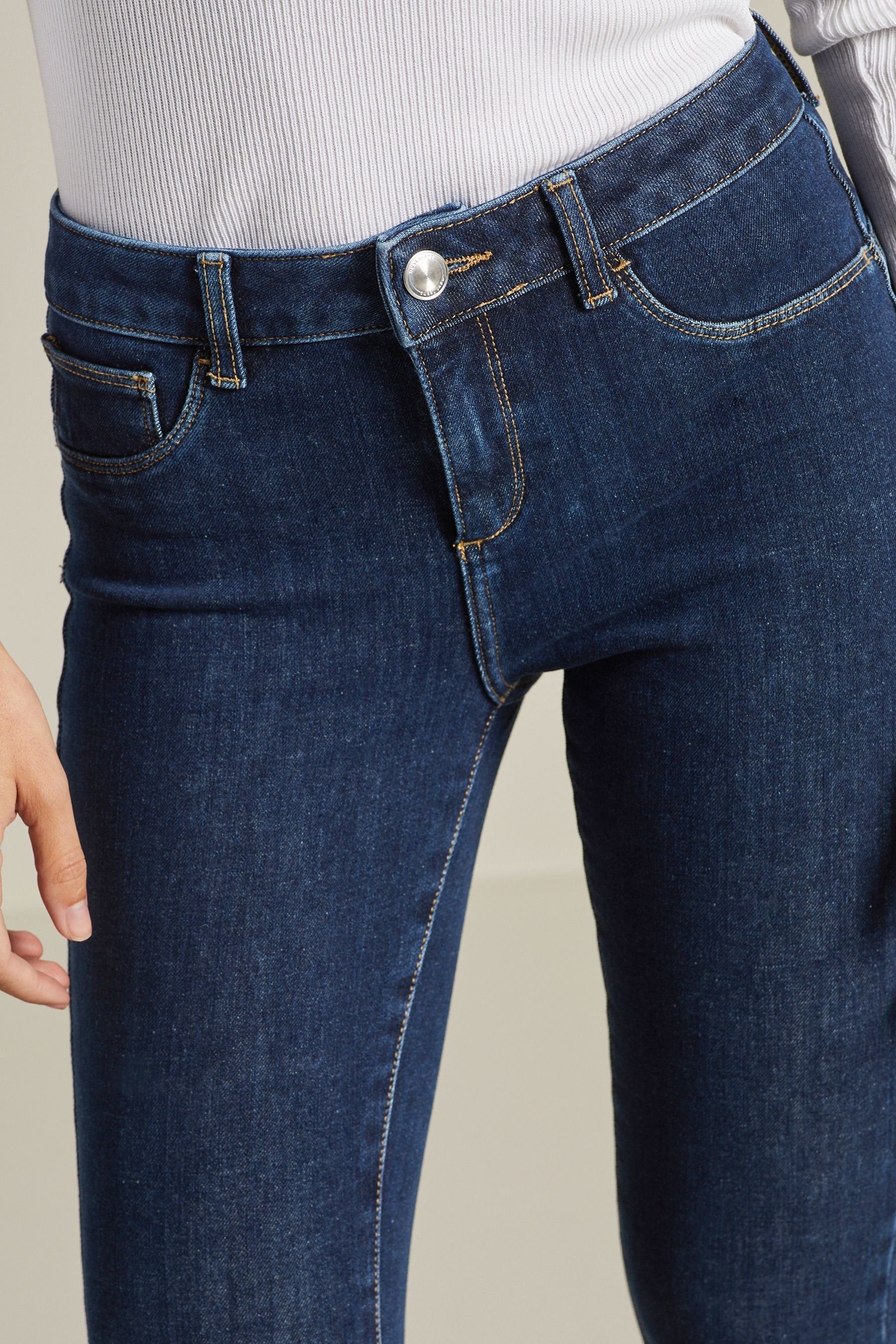 Next Skinny-fit-Jeans Skinny-Jeans mit 360°-Stretch Blue Rinse (1-tlg)