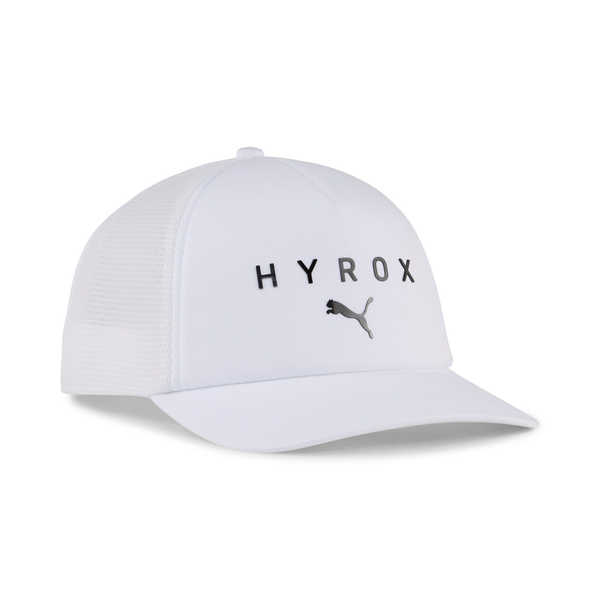 PUMA Trucker Cap X HYROX TRUCKER CAP sportlicher Stil, mit gebogenem Schirm, mit Snapback-Verschluss