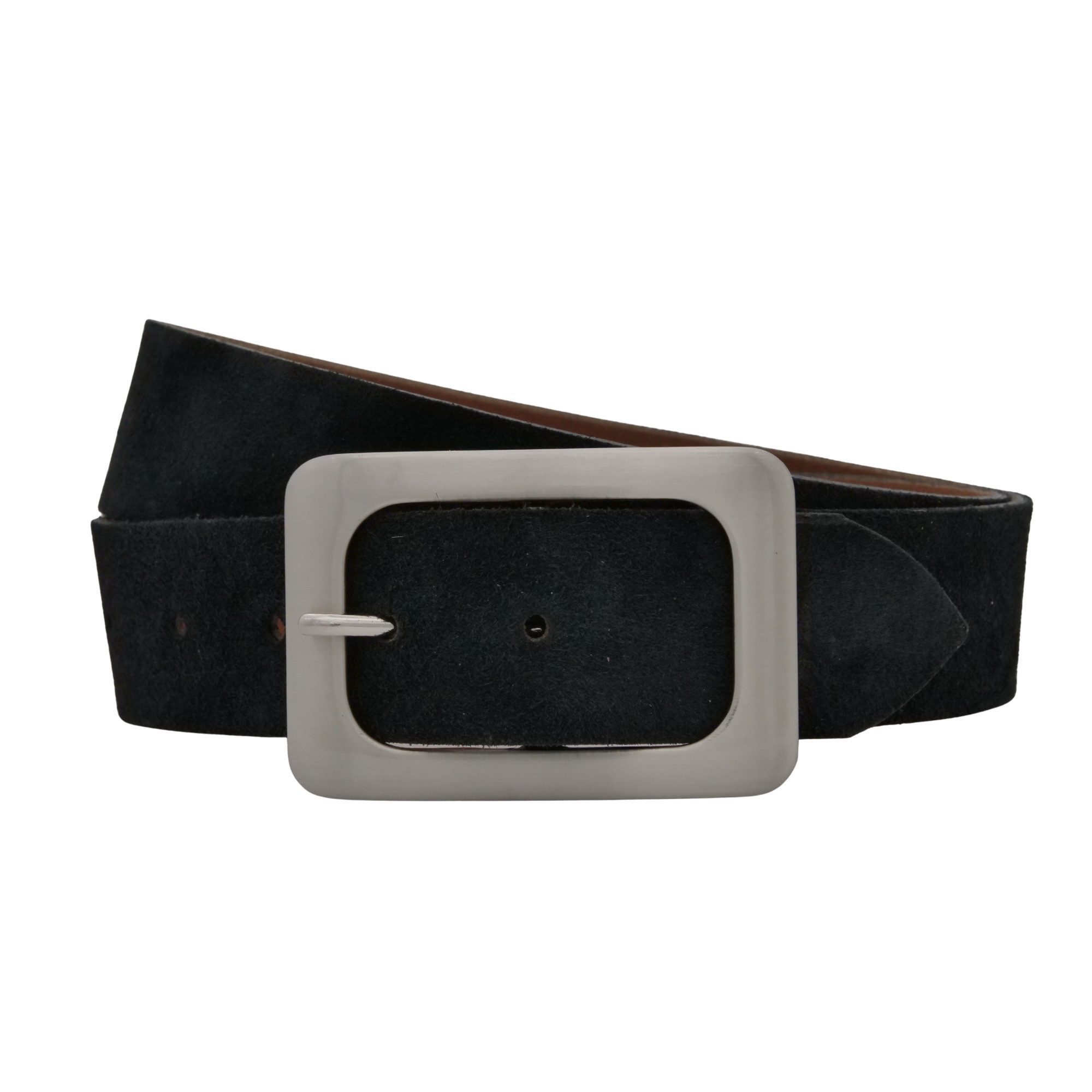Ledergürtel AnnaMatoni Damen Ledergürtel in hochwertigem Velour Leder 4cm
