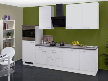 Flex-Well Küche Lucca, wahlw. mit E-Geräten, Breite 280 cm, viele Farbvarianten erhältlich