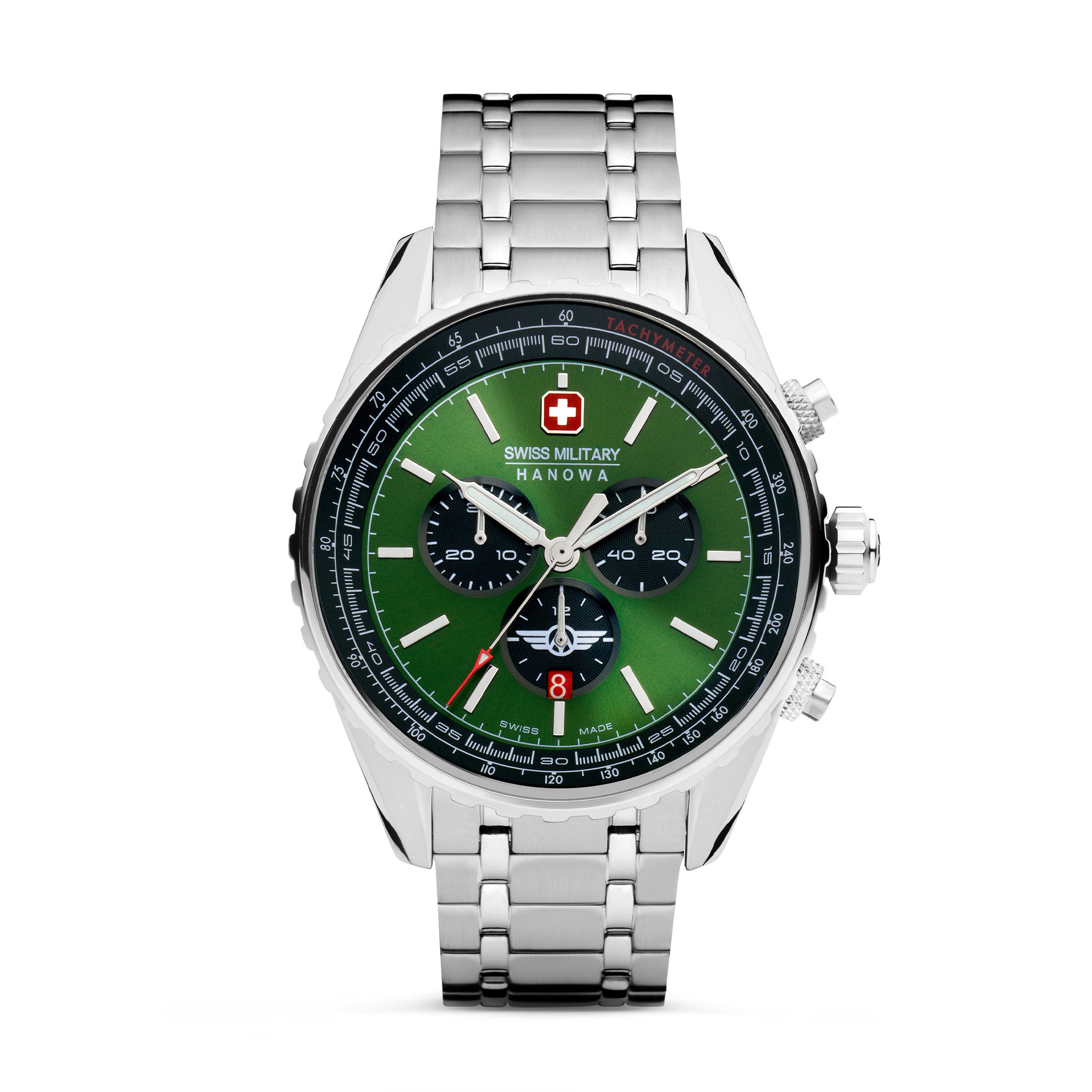 Swiss Military Hanowa Quarzuhr Quarzuhr Herrenuhr 44 Quarz Herren