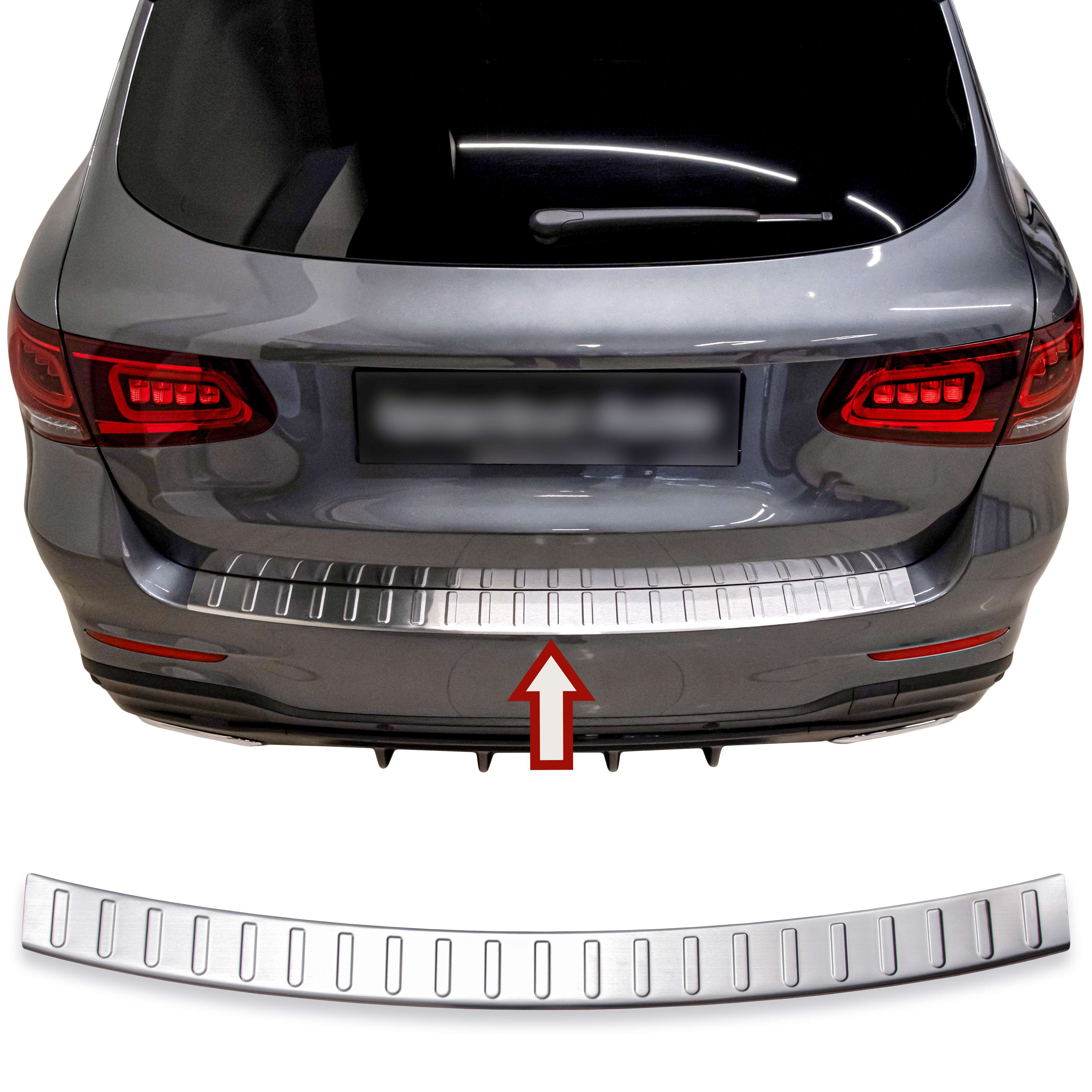 Ladekantenschutz für MERCEDES GLC KLASSE X253, 2015-03.2019 Stoßstangenschutz