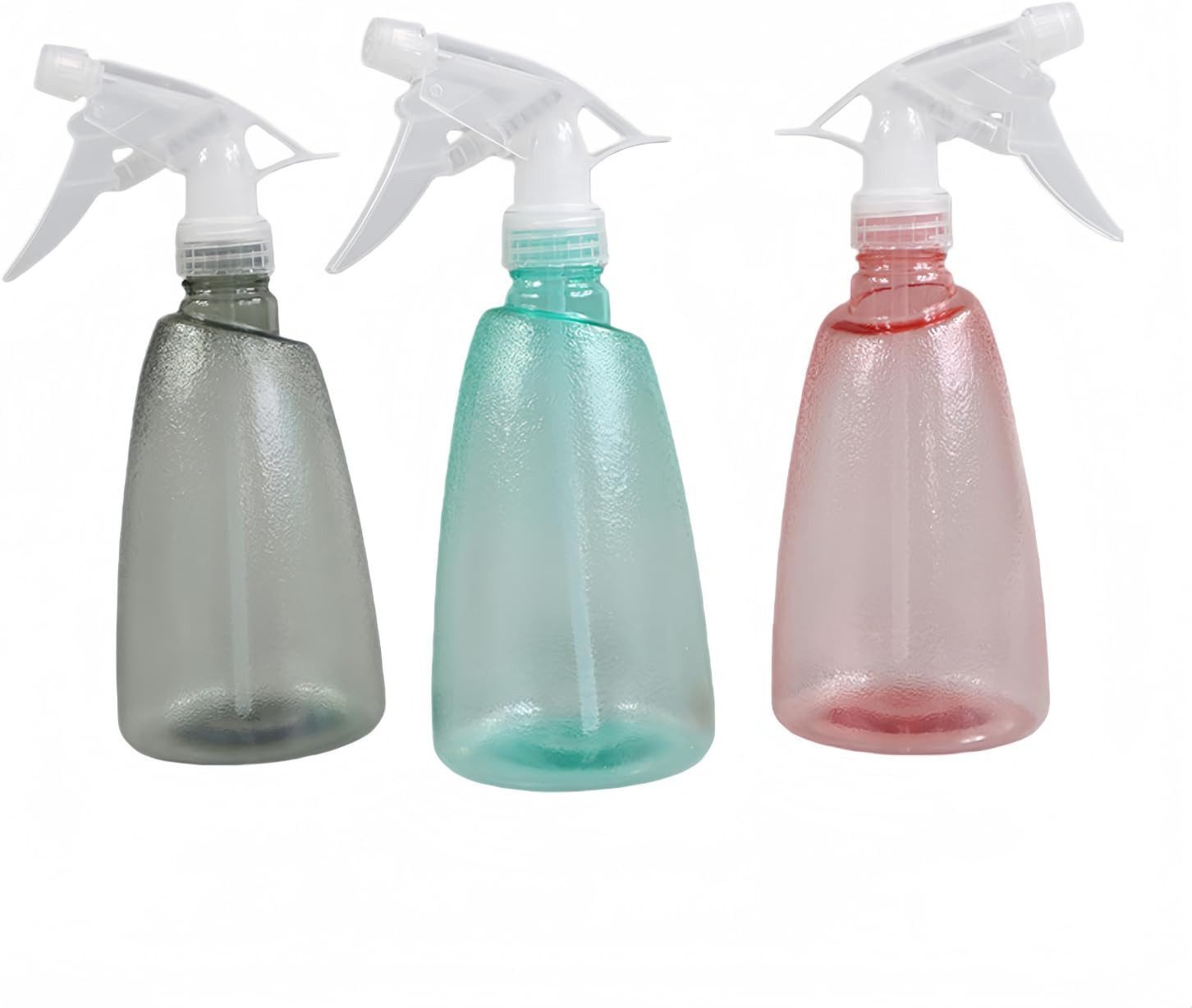 FELIXLEO Sprühflasche 3 Stk Sprühflaschen 500ml Transparent für Haare Reinigung, (1-tlg)