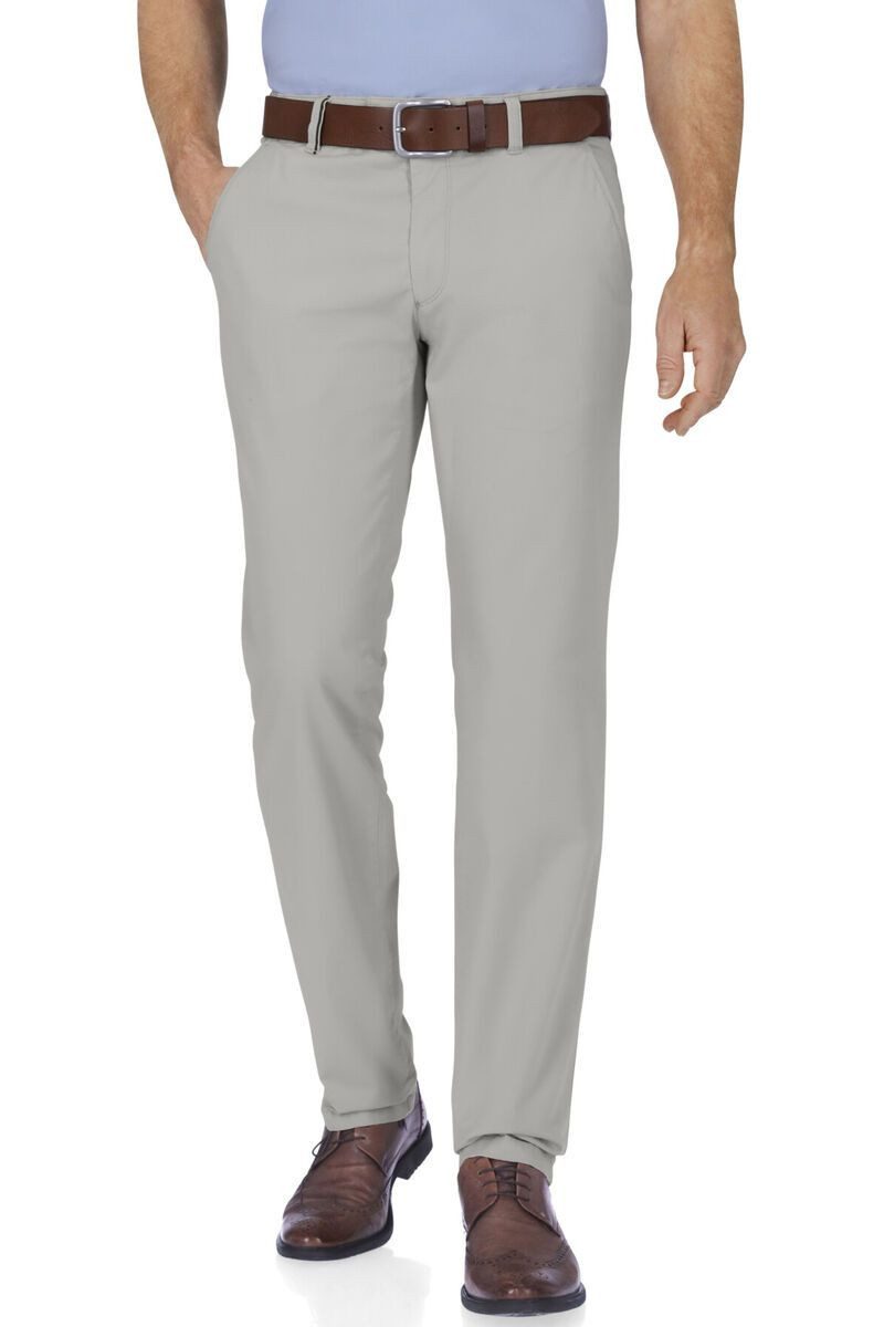 EUREX by BRAX Stoffhose Baumwoll-Stretch- Hose Jim hellgrau