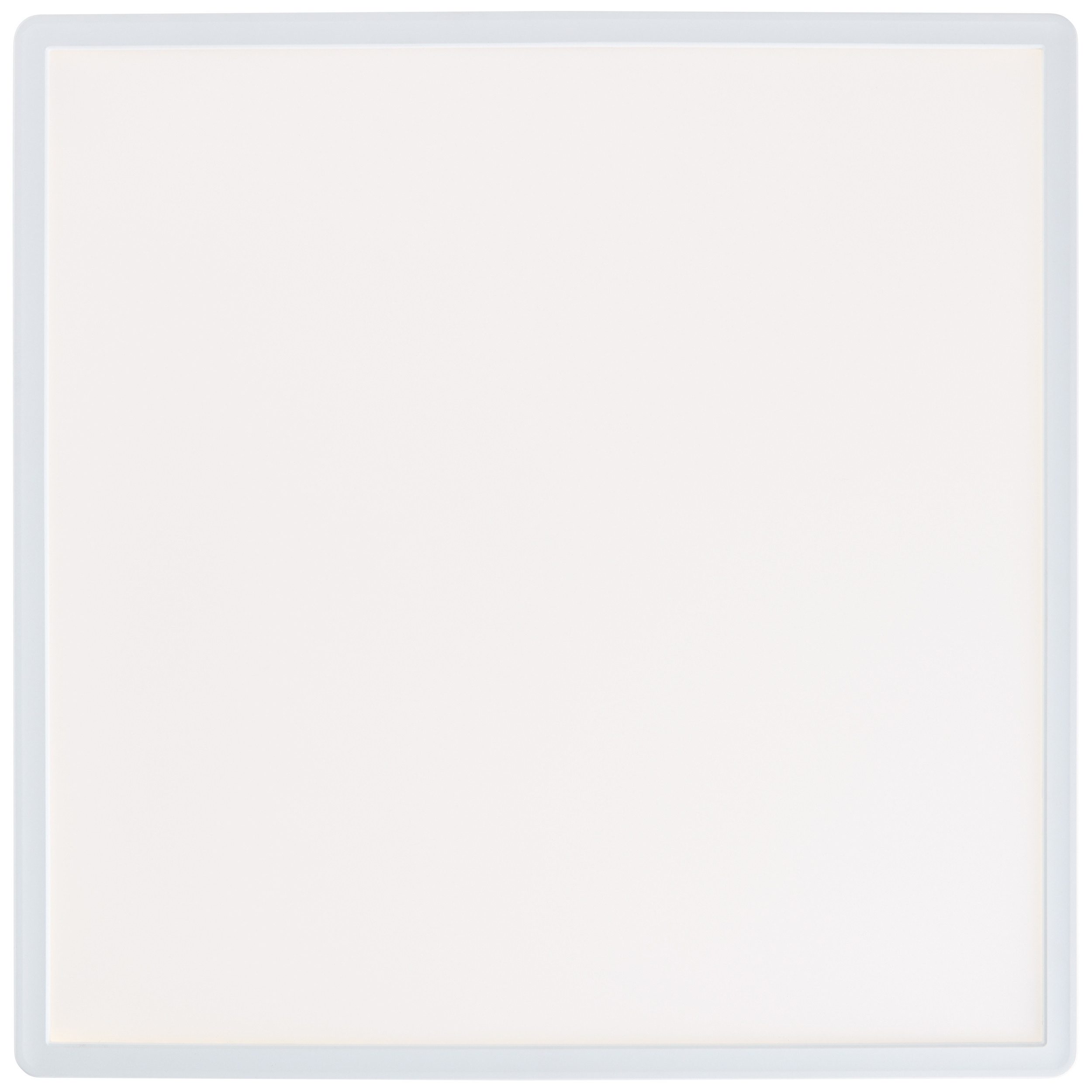 BreLight LED Deckenleuchte Tanida, Dimmfunktion, RGB, LED fest integriert, Neutralweiß, 42 x 42 cm, RGB, LED, 3000 lm, 4000 K, dimmbar, Fernbedinung, weiß