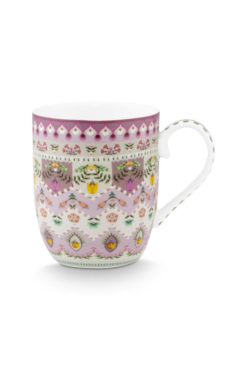 PiP Studio Tasse Lily&Lotus Tasse 145ml Set 2tlg, Porzellan, Set/2 Mugs Small Lily&Lotus 145ml