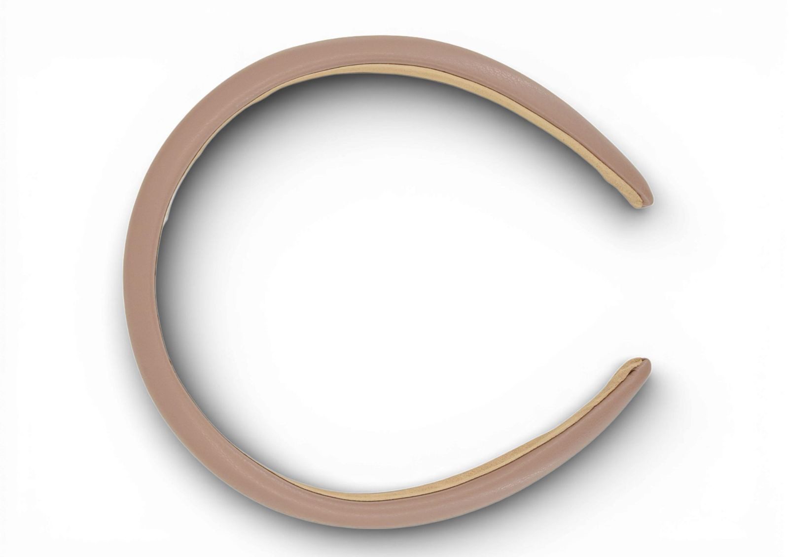 styleBREAKER Haarband, 1-tlg., Haarreif Kunstleder Optik Breit