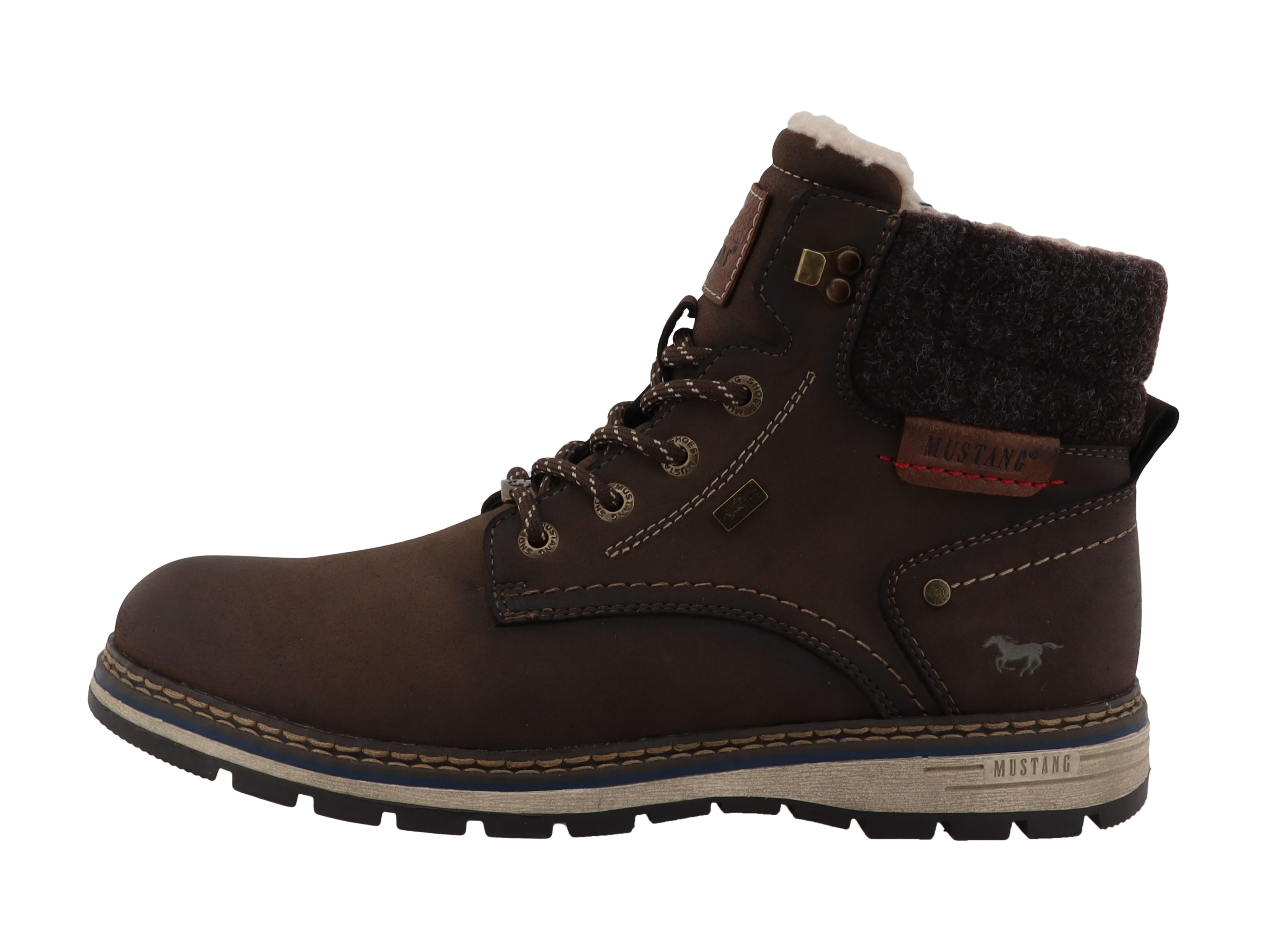 Mustang Shoes Winterboots Schnürboots mit wasserabweisender TEX-Ausstattung