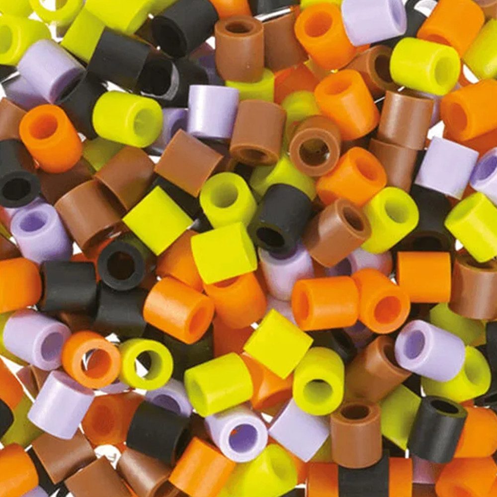 NABBI Bügelperlen Nabbi®Jumbo Beads Bügelperlen Ø 10mm, 600 Stk., Herbst Mix