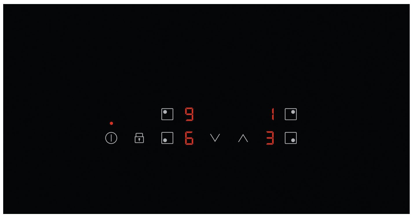 AEG Induktions-Kochfeld 5000 IB6420ACB, rahmenloses Design, vier Kochzonen mit unterschiedlichen Durchmessern