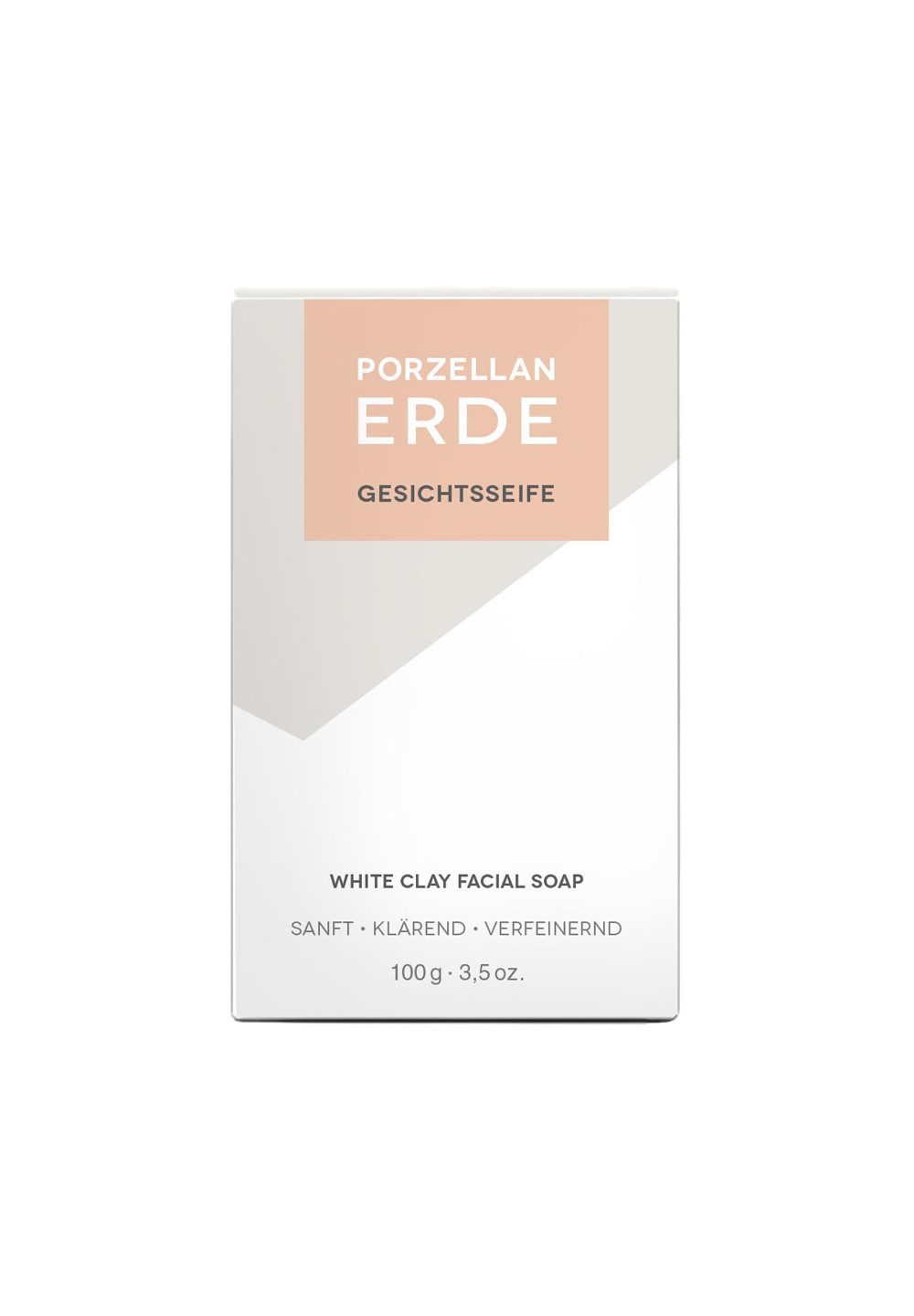 Klar Seife Gesichtsseife Porzellanerde 100 g, Gesichtsseife – Natürliche Reinigung & Pflege für reine Haut