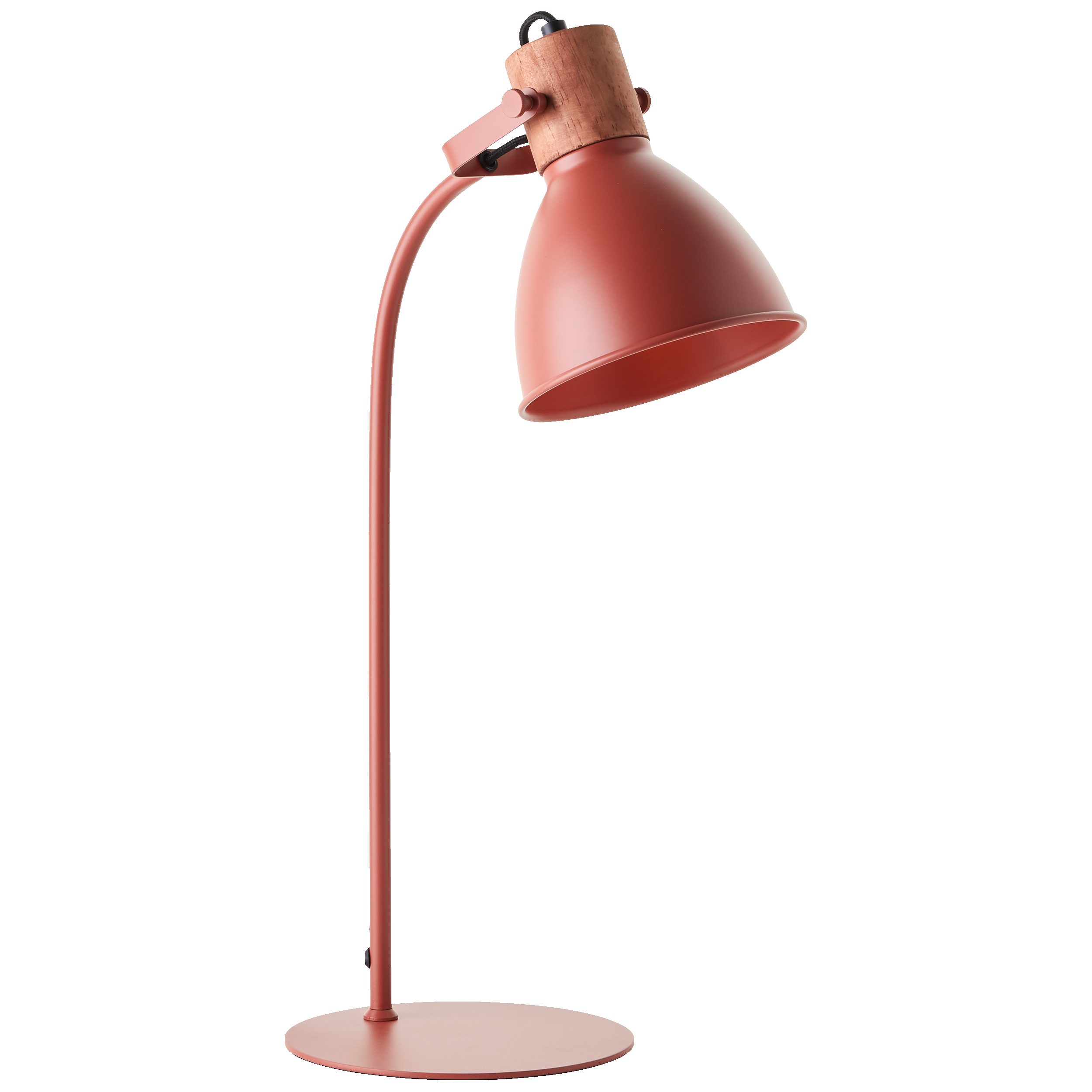 Lightbox Tischleuchte, ohne Leuchtmittel, Tischlampe, 52 cm Höhe, E27, max. 40 W, Kopf schwenkbar, Schalter