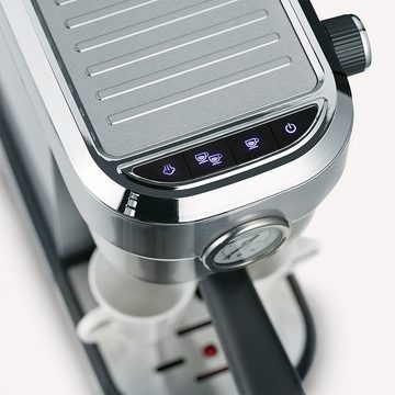 Severin Siebträgermaschine KA 5995, 1.1l Kaffeekanne