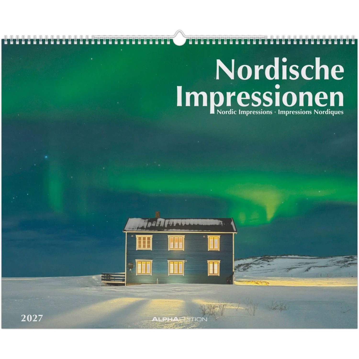 Alpha Edition Wandkalender Nordische Impressionen 2027