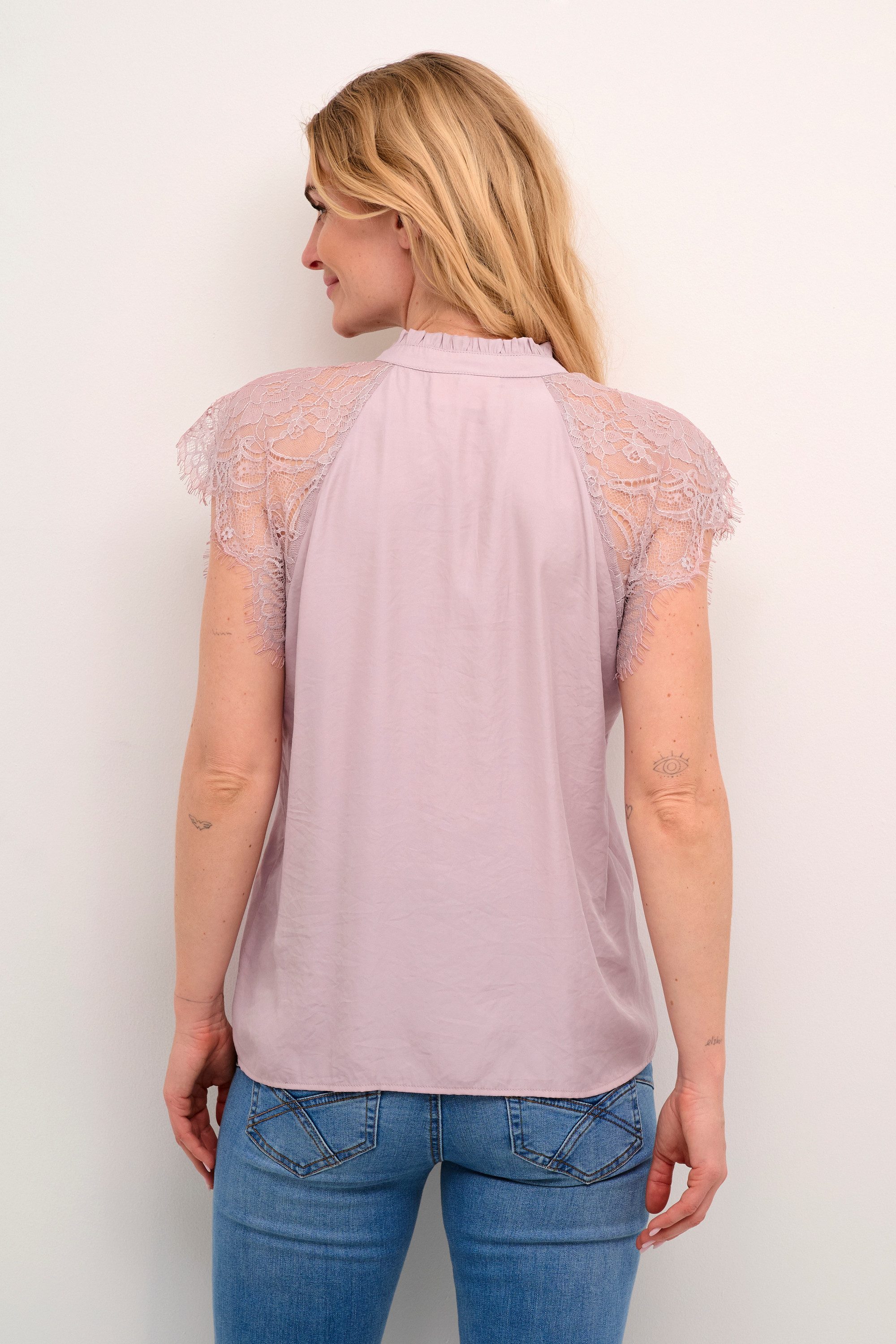 Cream Kurzarmbluse Bluse kurzarm CRNola