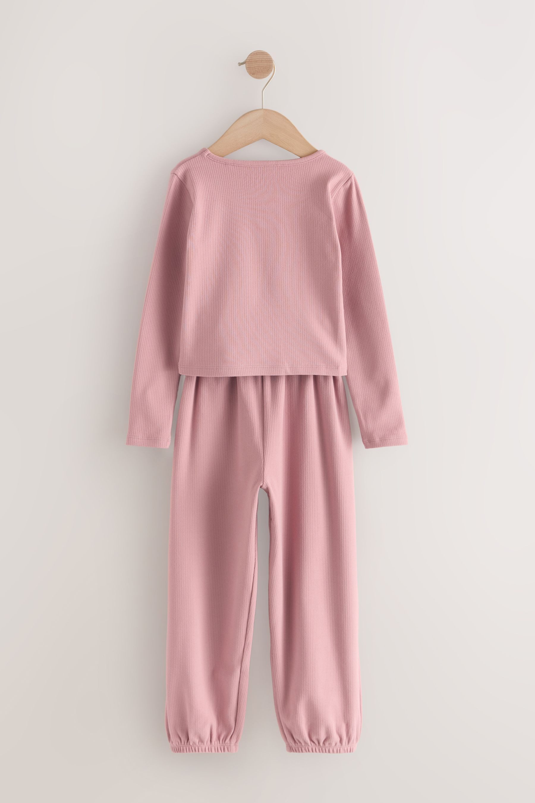 Next Pyjama Kuscheliger Schlafanzug mit Jogginghose (2 tlg) – Bild 2 von 4