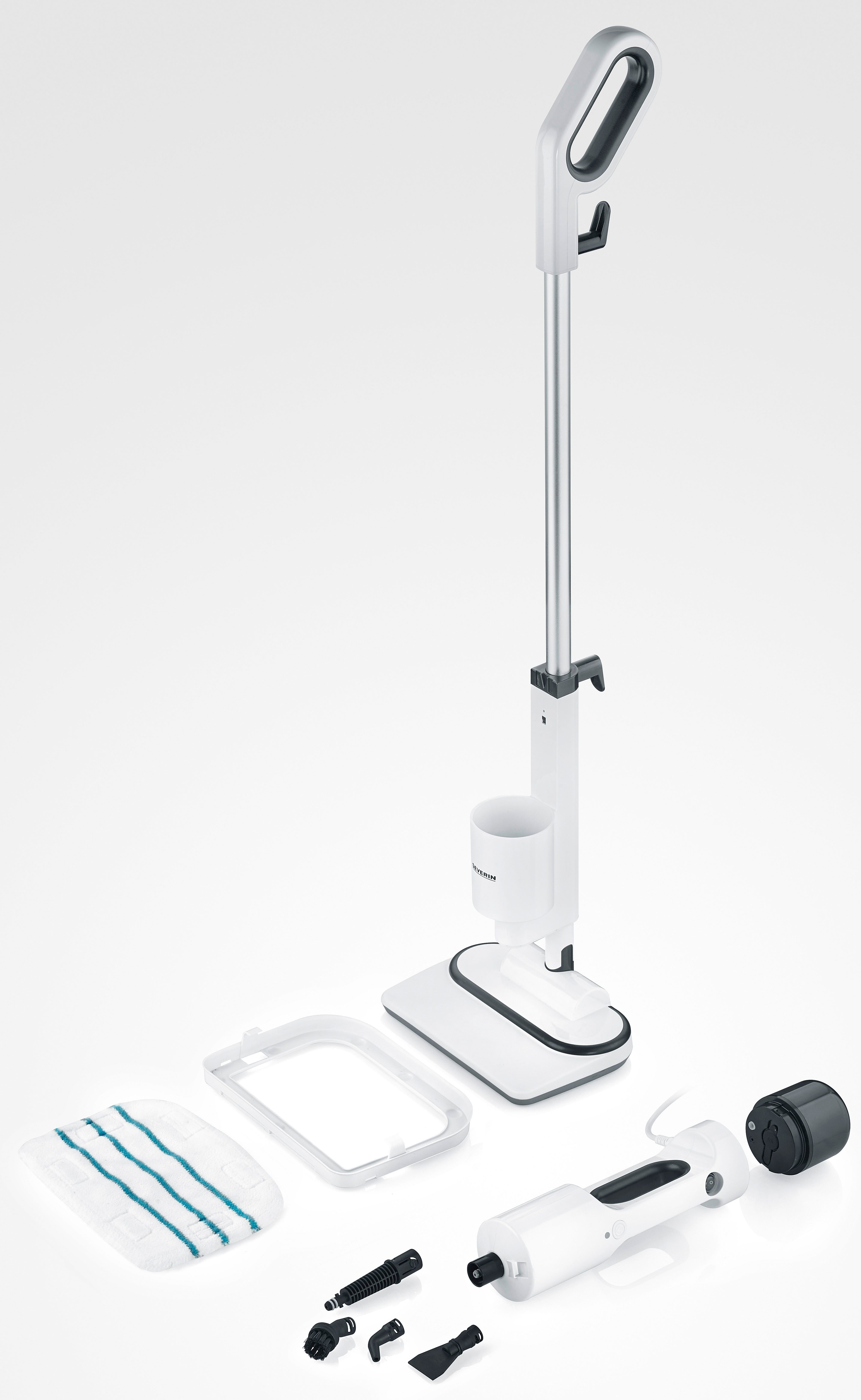Severin Wasch-Sauger SC 7142, 1500 W, Dampfreiniger mit Mehrzweck-Zubehör