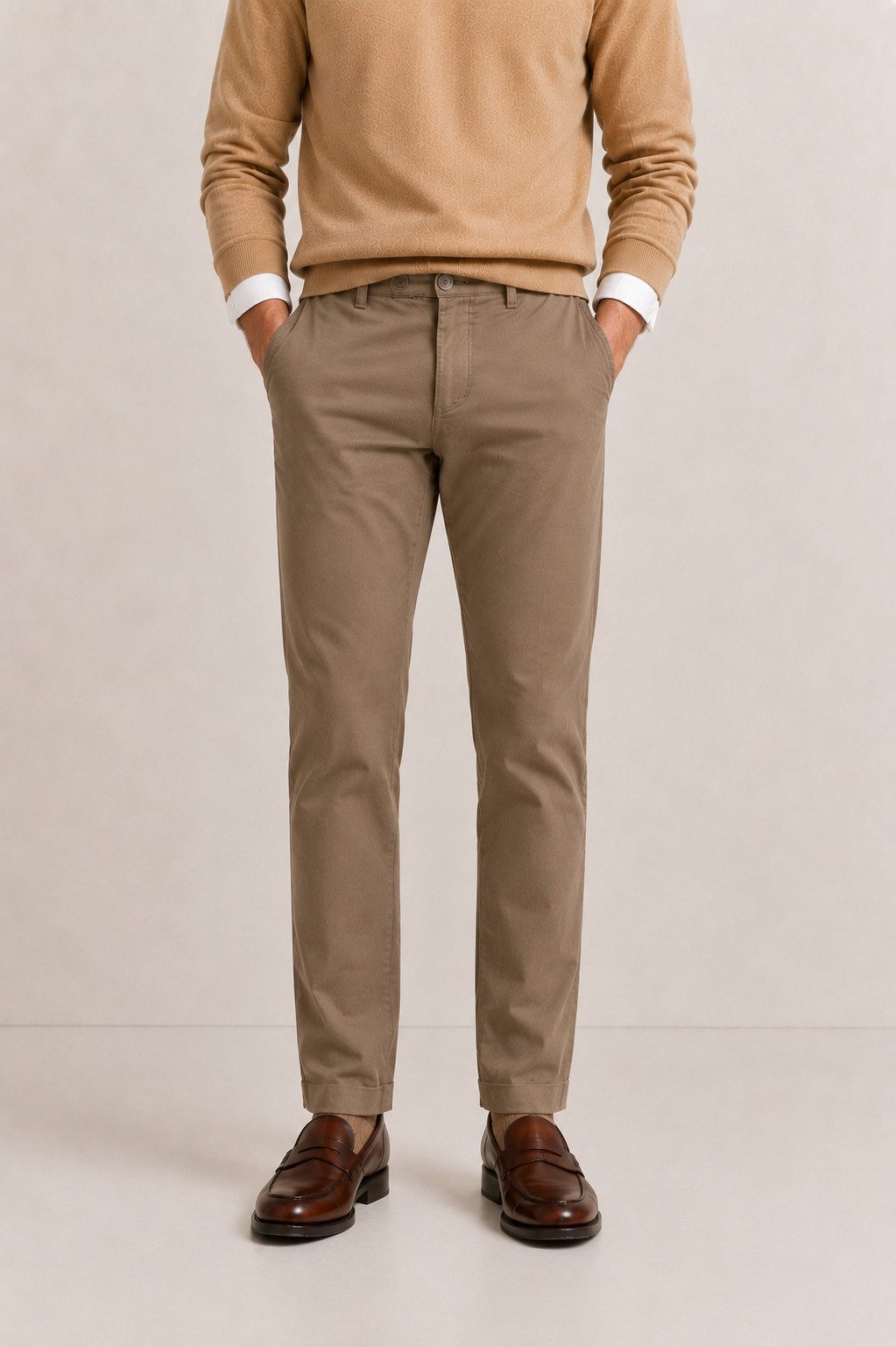S&S Chinohose Herren Chino Hose (Packung, 1-tlg., Jogginghose Herren) Herren Regular Slim Chino Hose