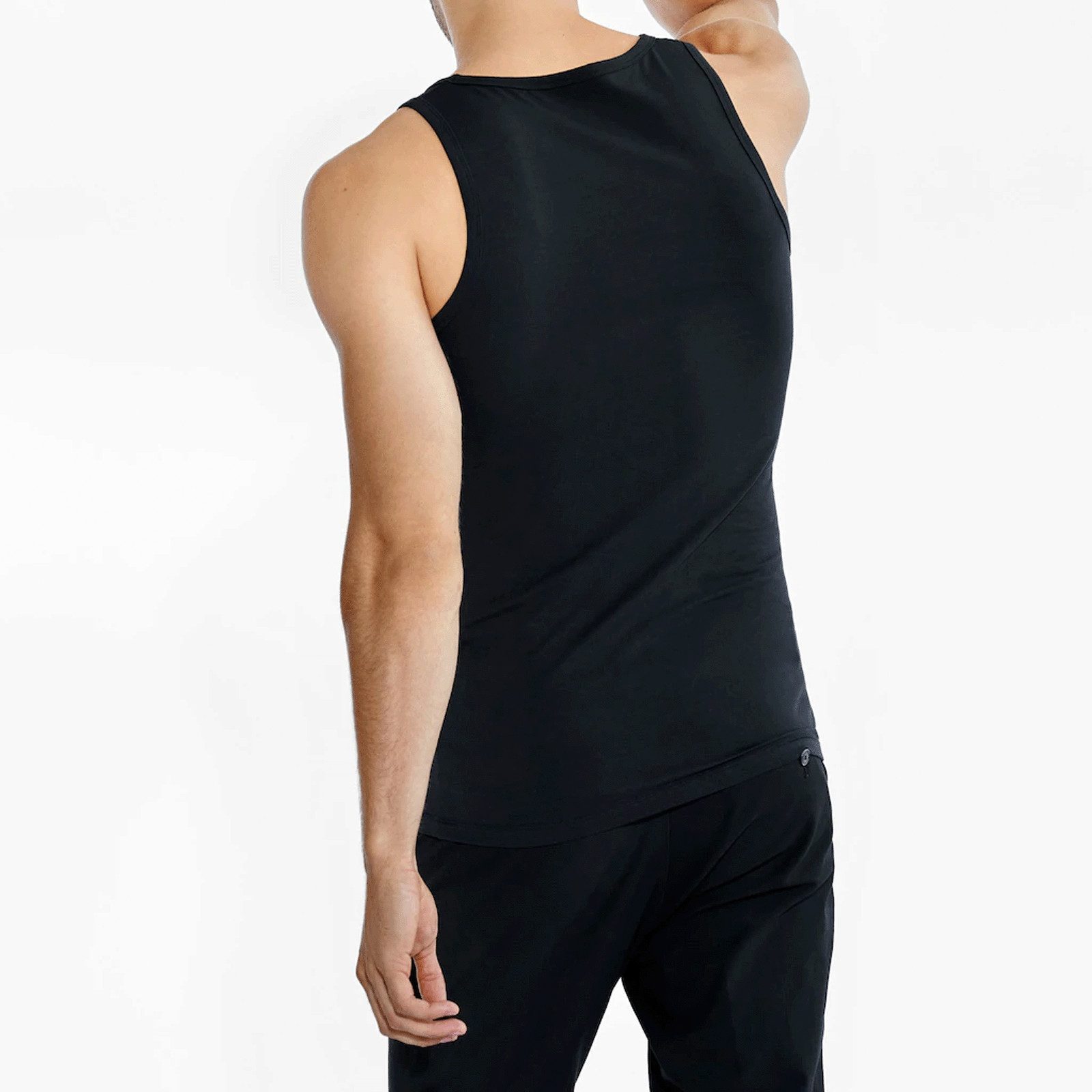 Fashionschmiede Unterhemd Herren Achselhemd 4er Pack Tanktop Feinripp 100% Baumwolle (Spar-Set, 4er-Pack) Feinripp Achselhemden im 4er Pack aus 100 % Baumwolle