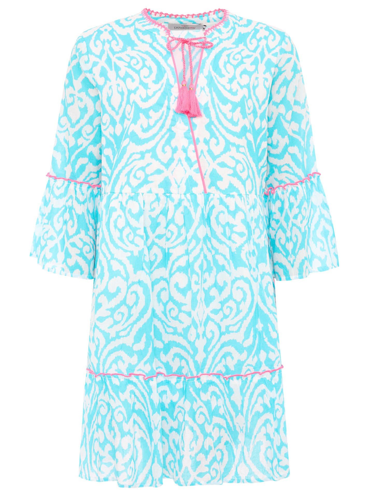 Zwillingsherz Sommerkleid Zwillingsherz Kleid Ornamente Kordel günstig online kaufen