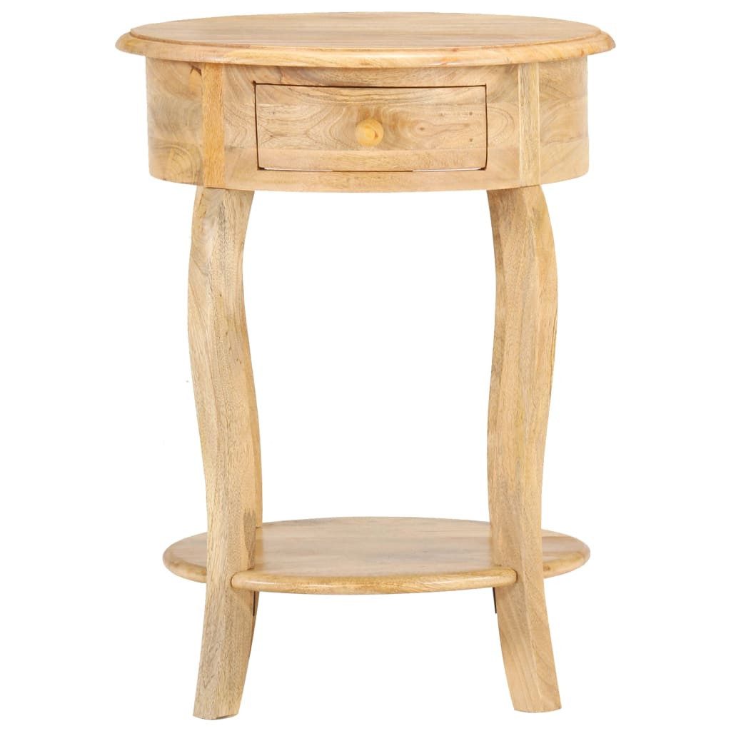 vidaXL Beistelltisch Beistelltisch 37x37x61 cm Massivholz günstig online kaufen