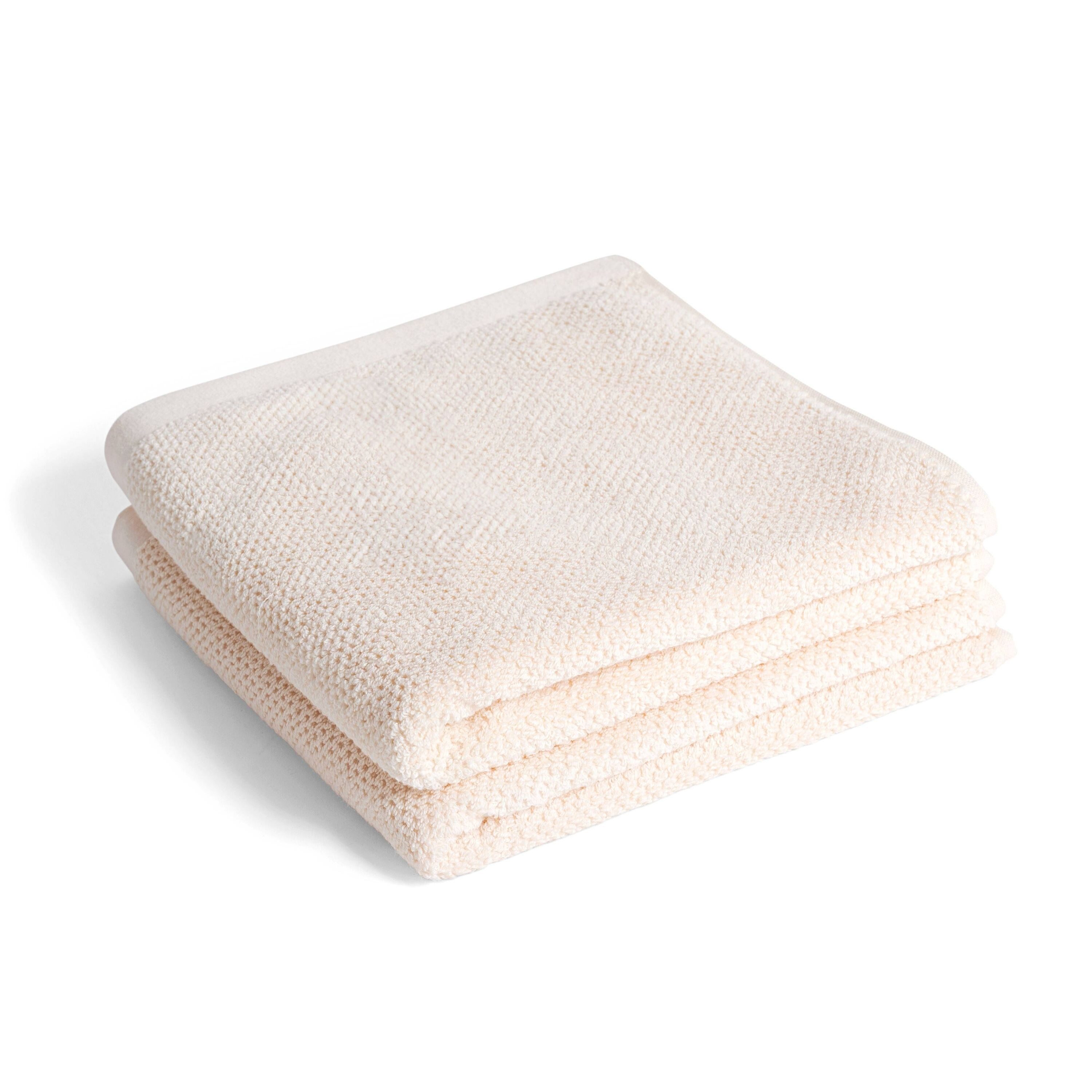 herzbach home Handtuch Set Spa 50x100cm, (2-St), 525g/m², Premium-Qualität, 100% Baumwolle, einfarbig