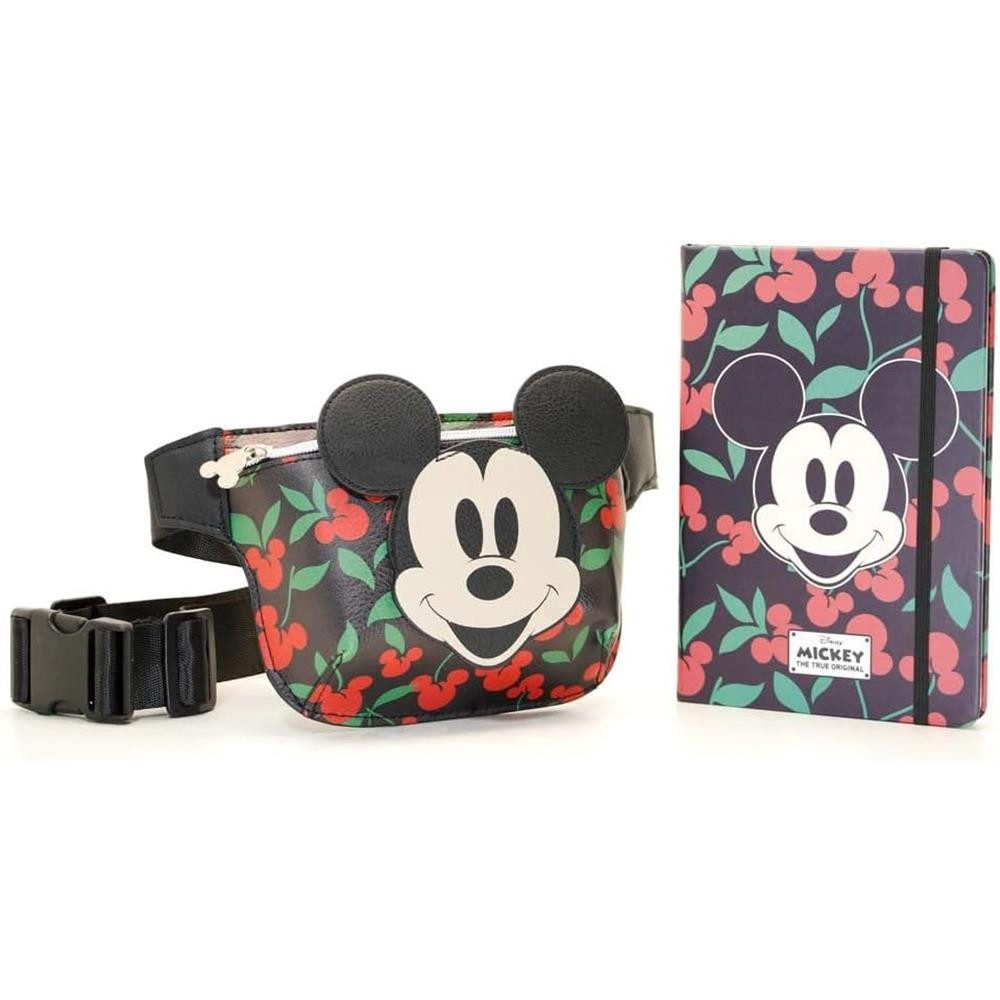Karactermania Gürteltasche Disney Micky Maus Cherry Packung mit Gürteltasche, Gürteltasche mit Ergänzung