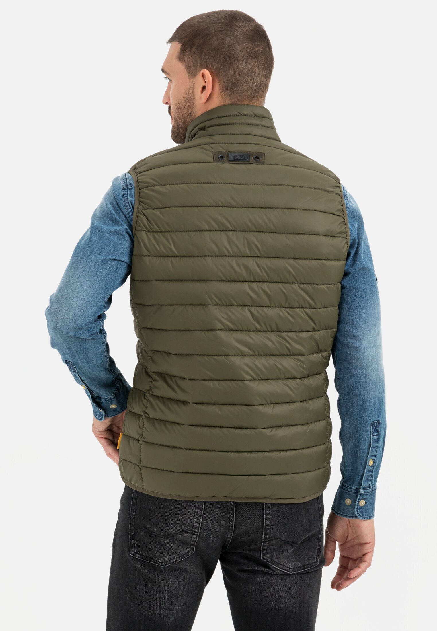 camel active Steppweste mit horizontaler Steppung günstig online kaufen