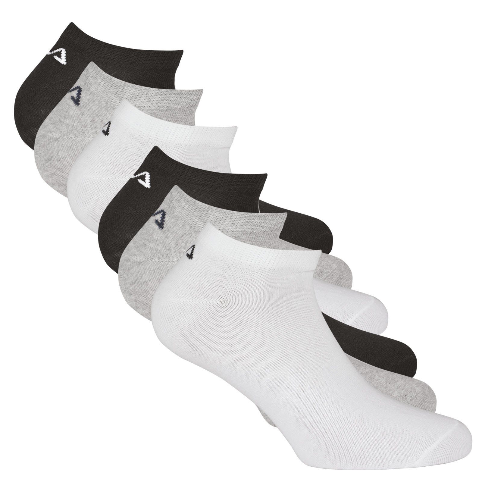 Fila Sneakersocken Unisex Sneaker Socken, 6er Pack - Invisible, kurze Classic