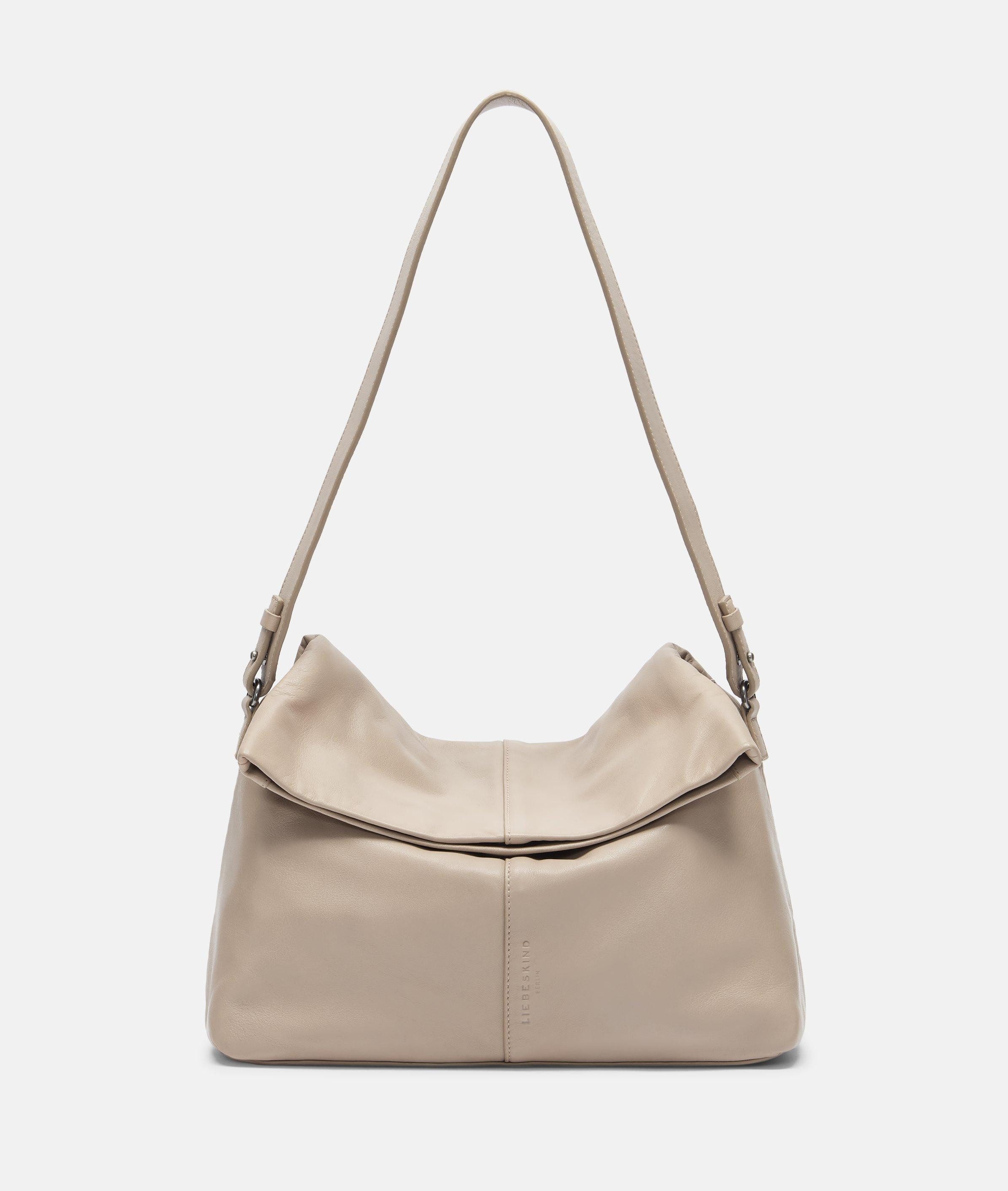 Liebeskind Berlin Schultertasche Hobo, Geräumige Hobo-Bag aus Schafsleder