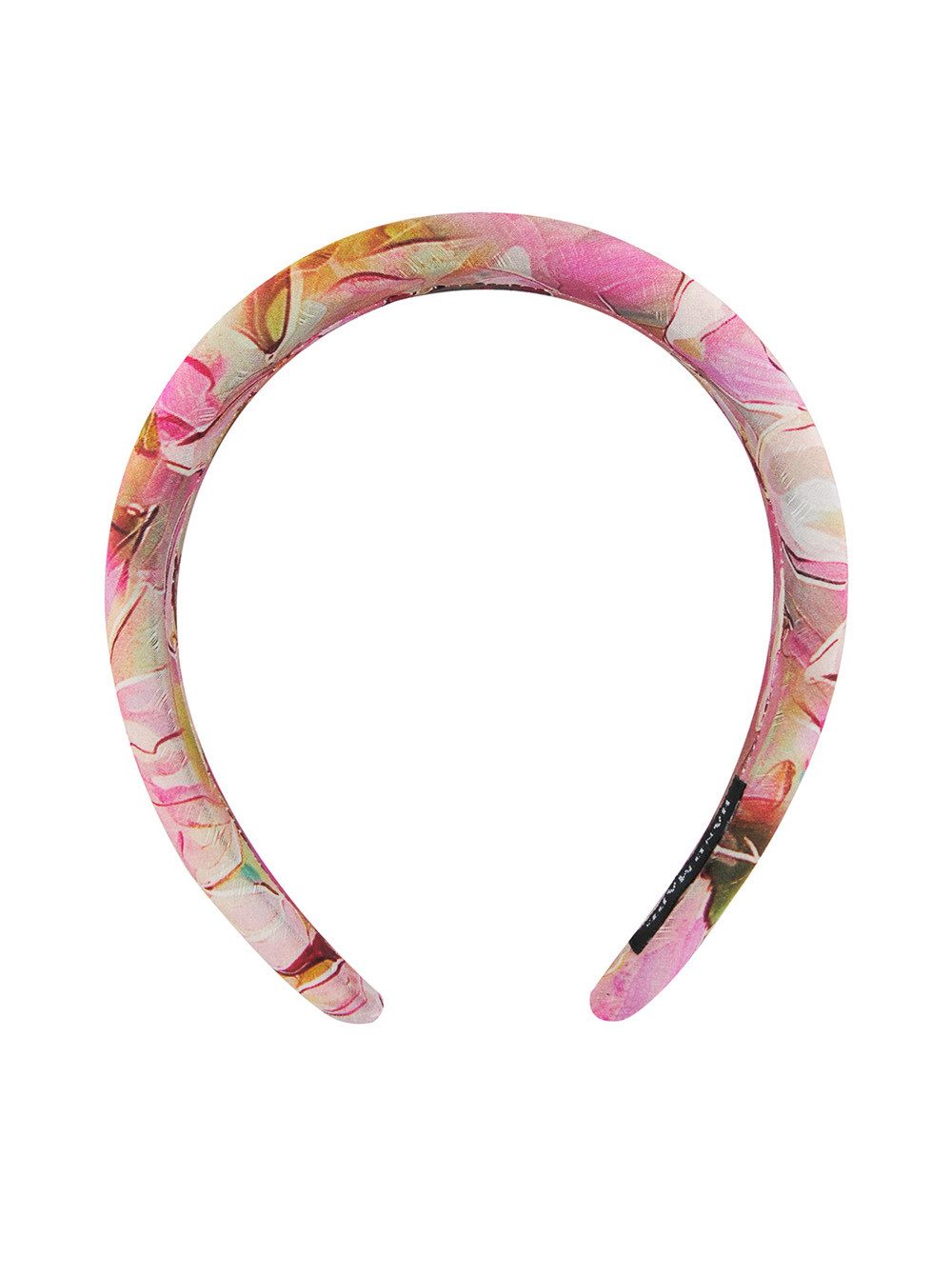 axy Haarreif Haarreif mit floralen Muster gepolstert und elegant, Damen Haareifen Haarband Stilvolles Design