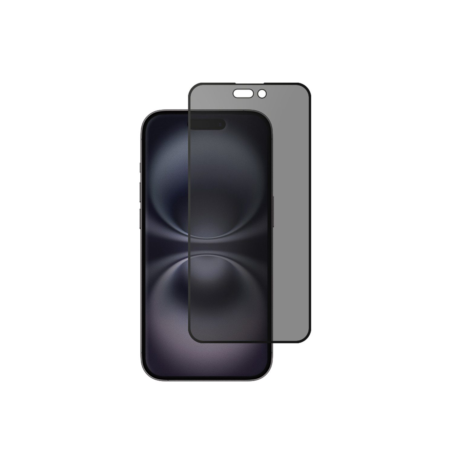 alkaya. Displayschutzglas iPhone 15/iPhone 16 Displayschutzglas Privacy, Panzerglas für iPhone 15, iPhone 16, 9H-Härteglas