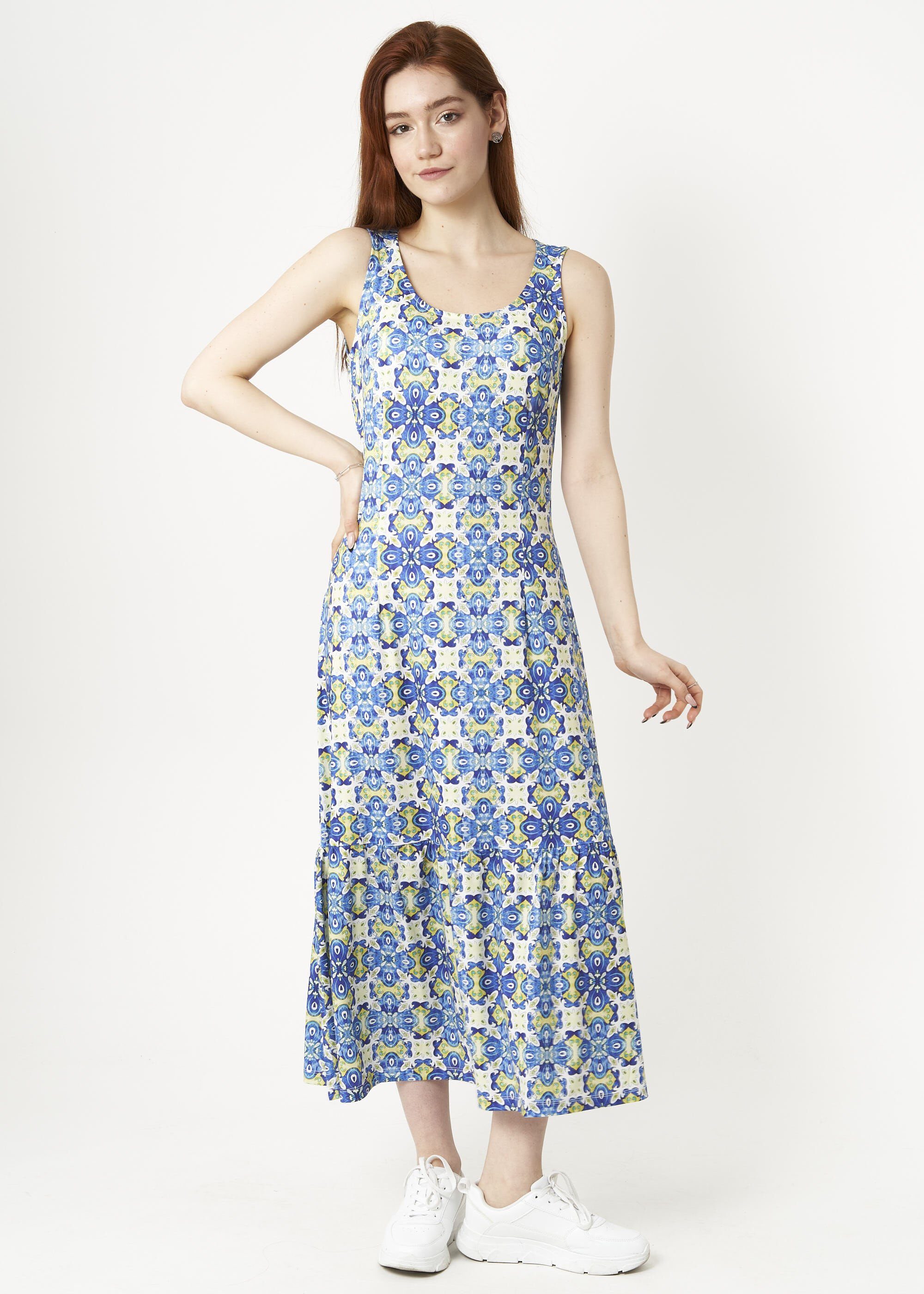VICCI Germany Jerseykleid, Ärmelloses Maxi-Kofferkleid online kaufen | OTTO