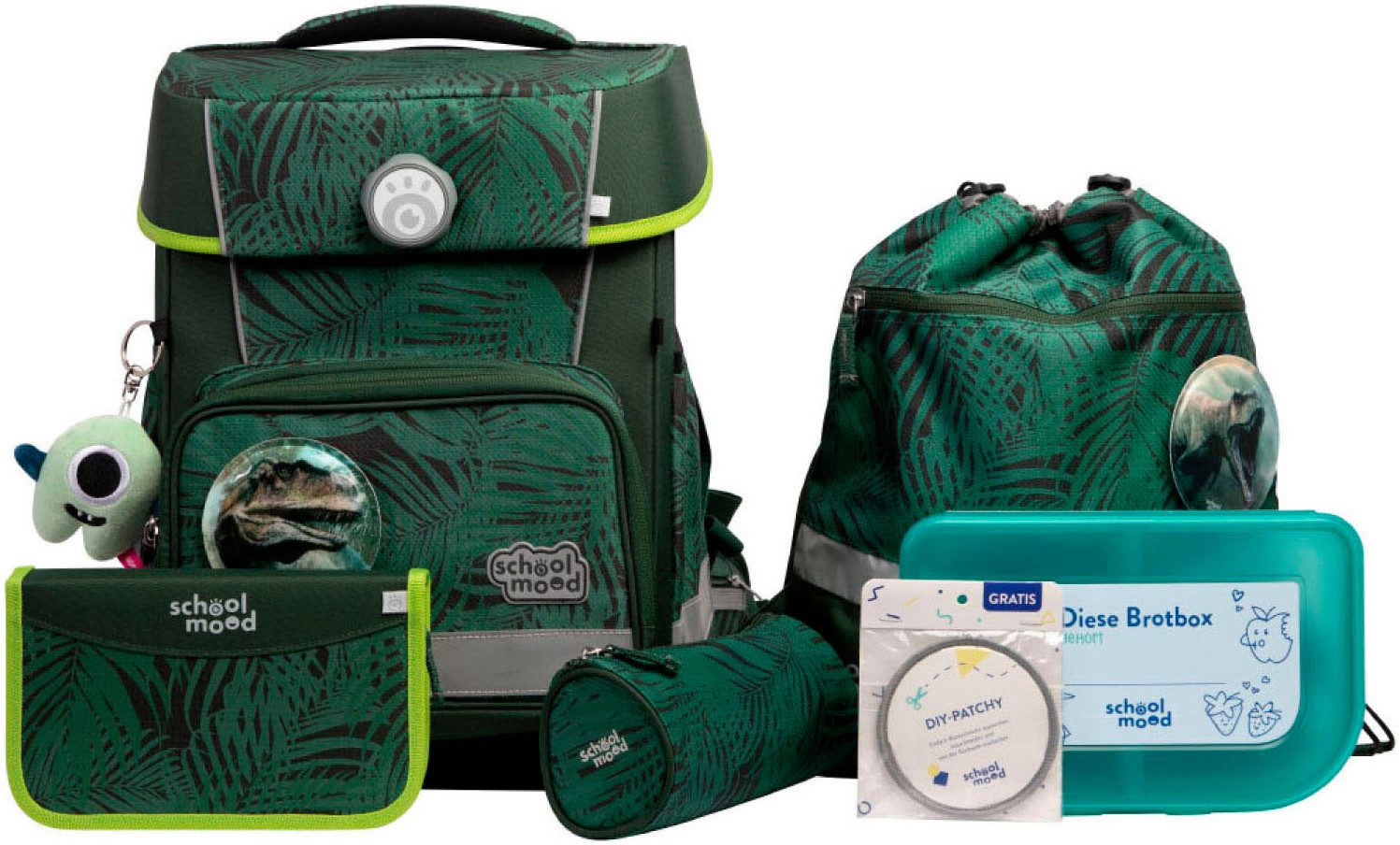 SCHOOL-MOOD® Schulranzen Champion Pro (Set, 7-tlg)