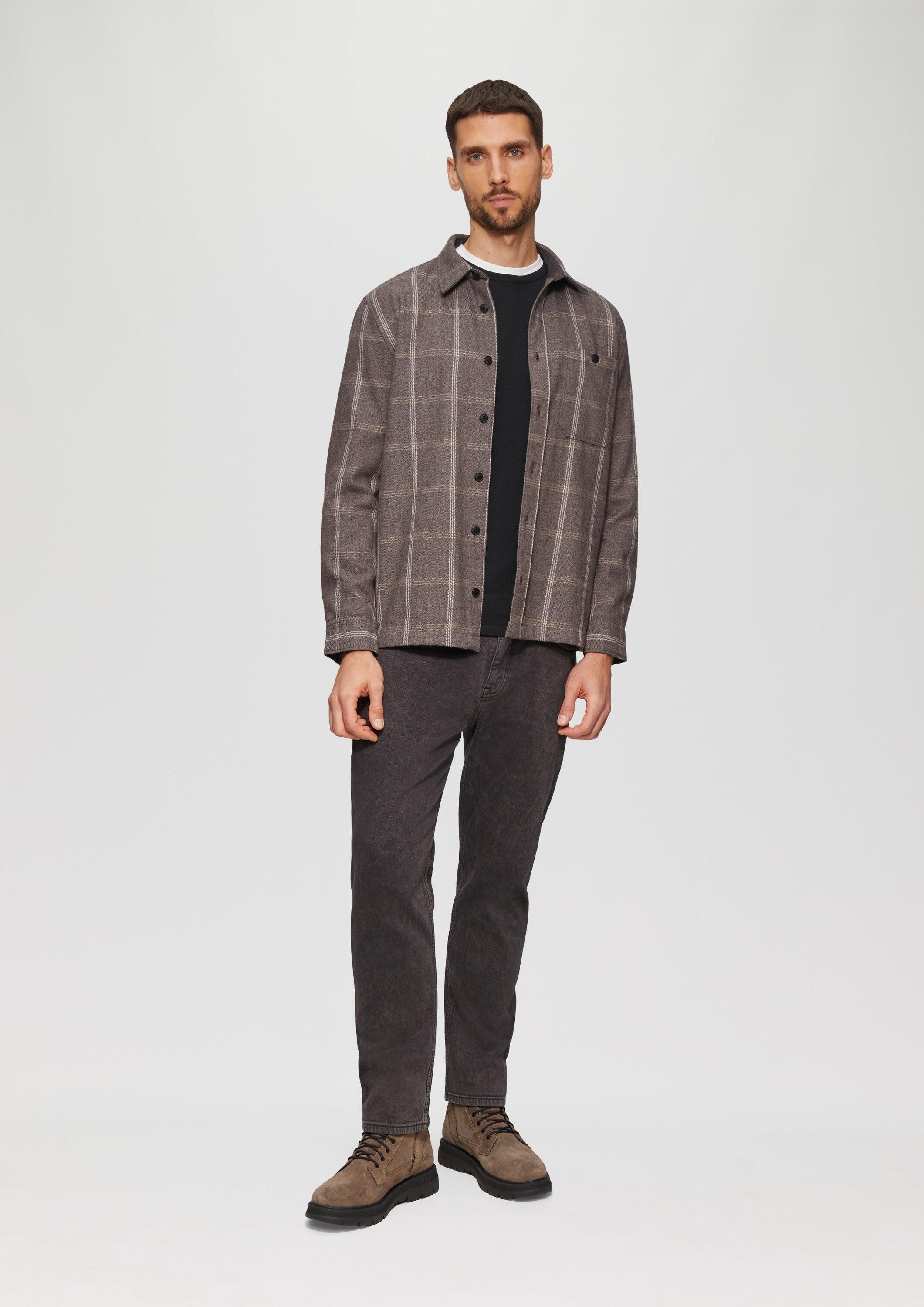 s.Oliver Longpullover Strickpullover Feinstrickpullover mit Raglanärmeln