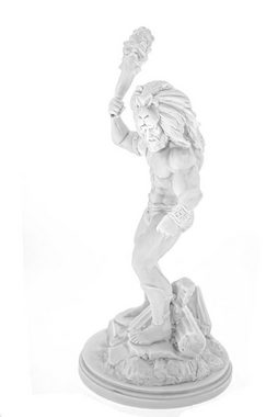 Kremers Schatzkiste Dekofigur »Alabaster Figur Hercules Sohn des zeus Skulptur 28 cm weiß Glück«