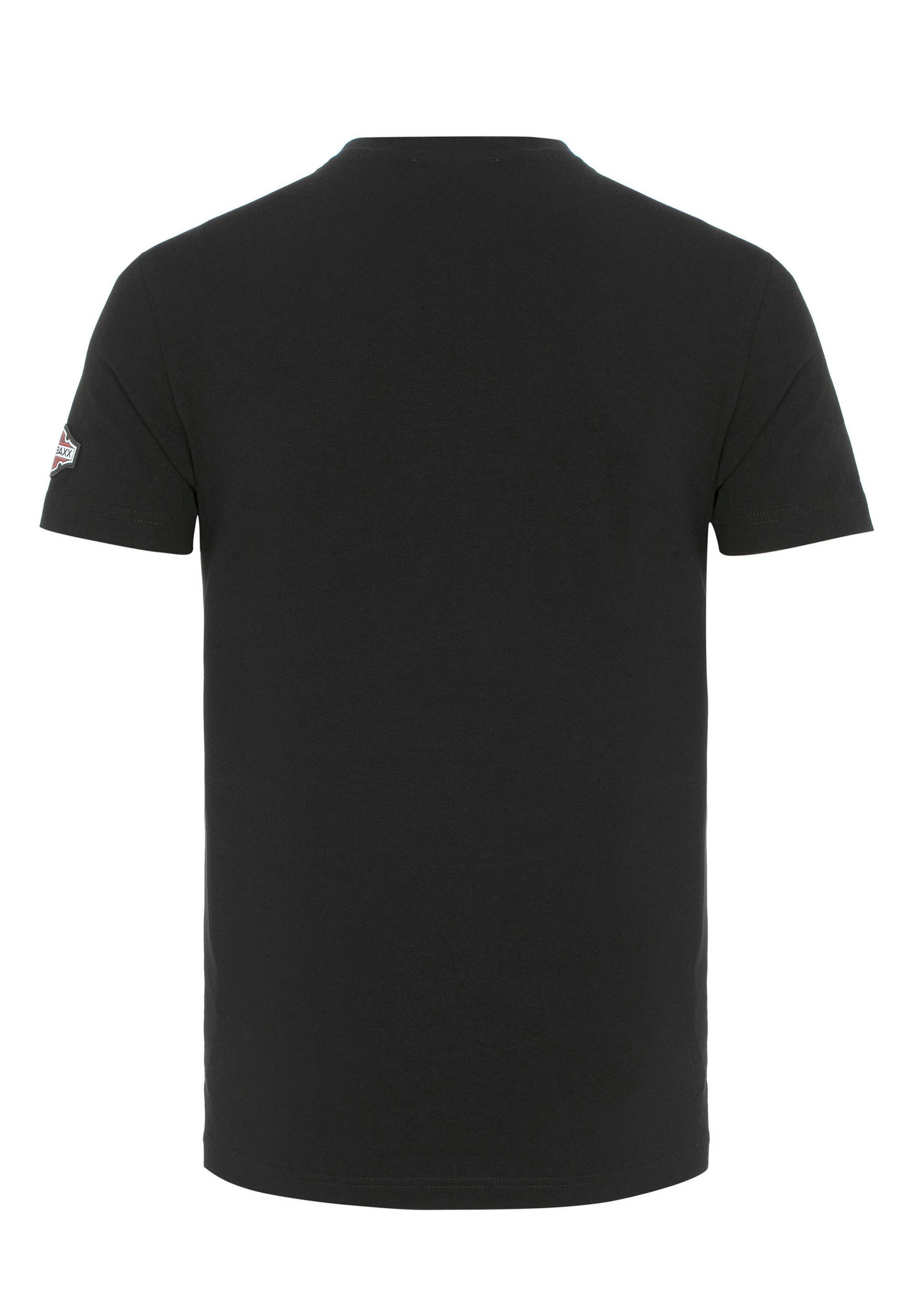Cipo & Baxx T-Shirt T-Shirt mit großem Frontprint ein Highlight