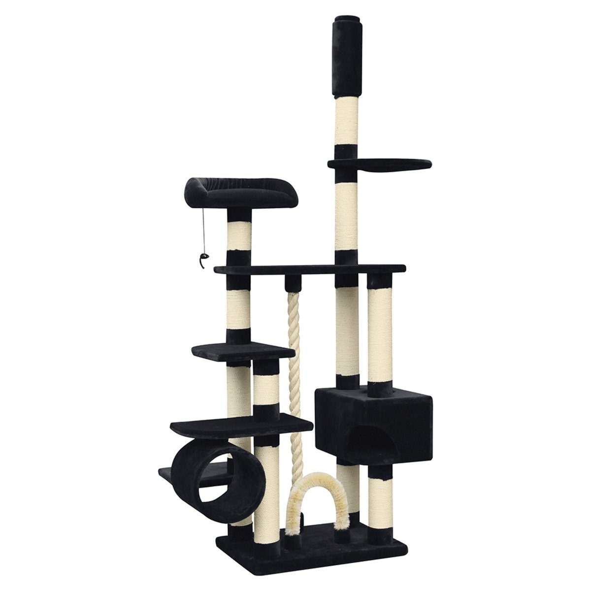 Europet-Bernina Kratzbaum Kratzbaum Comfort Kingdom schwarz