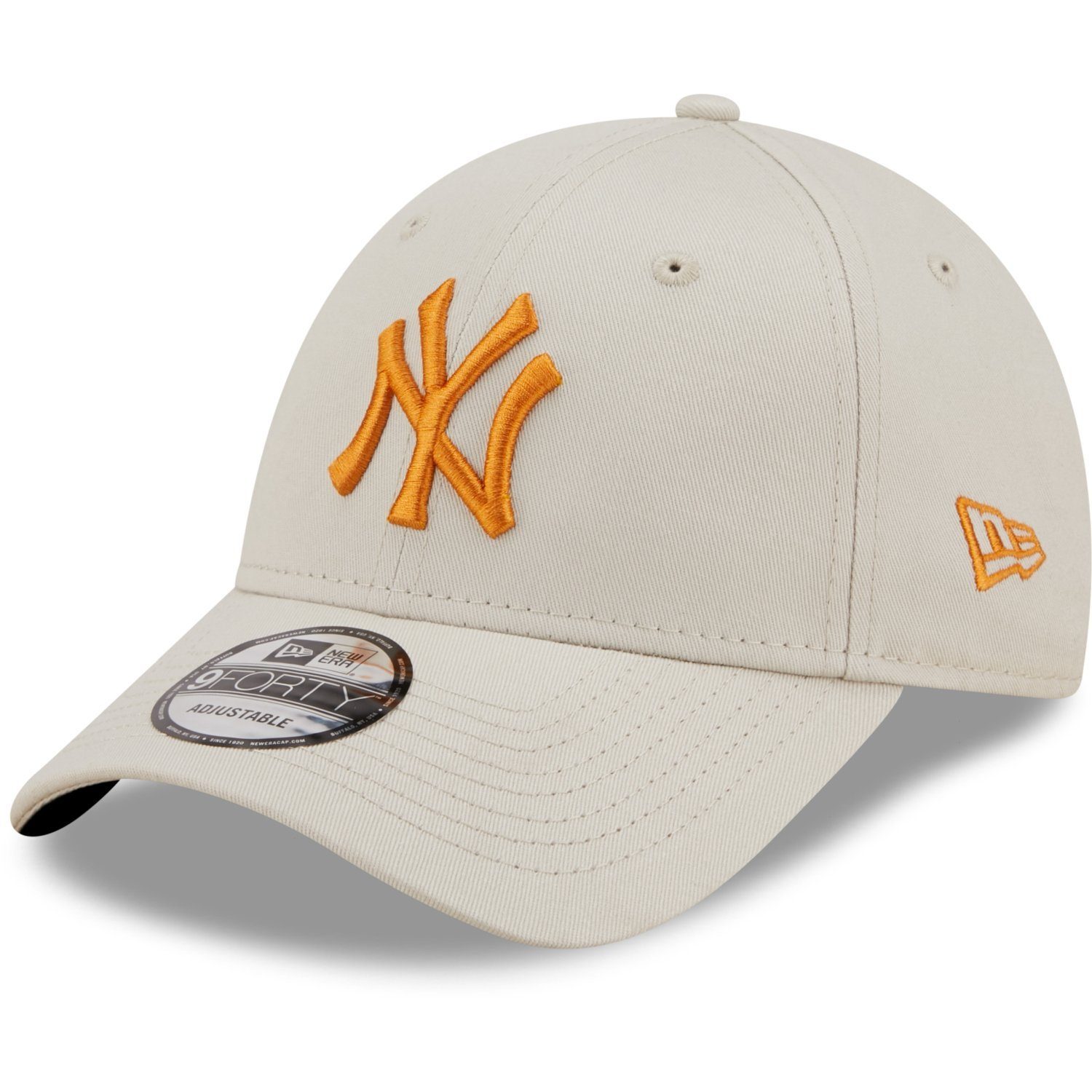 New Era Baseball Cap 9Forty Strapback New York Yankees begie günstig online kaufen