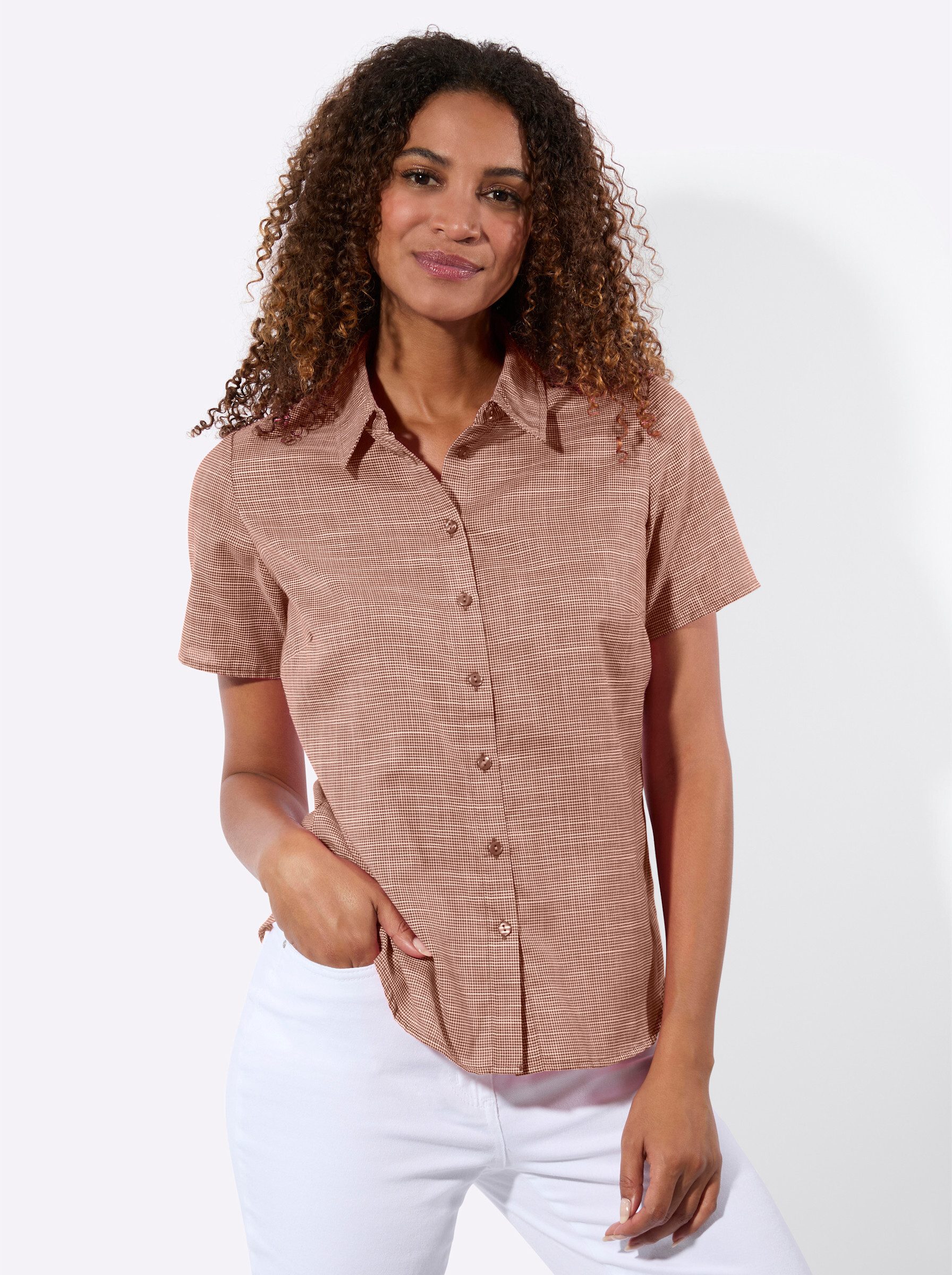 Witt Klassische Bluse Kurzarm-Bluse günstig online kaufen