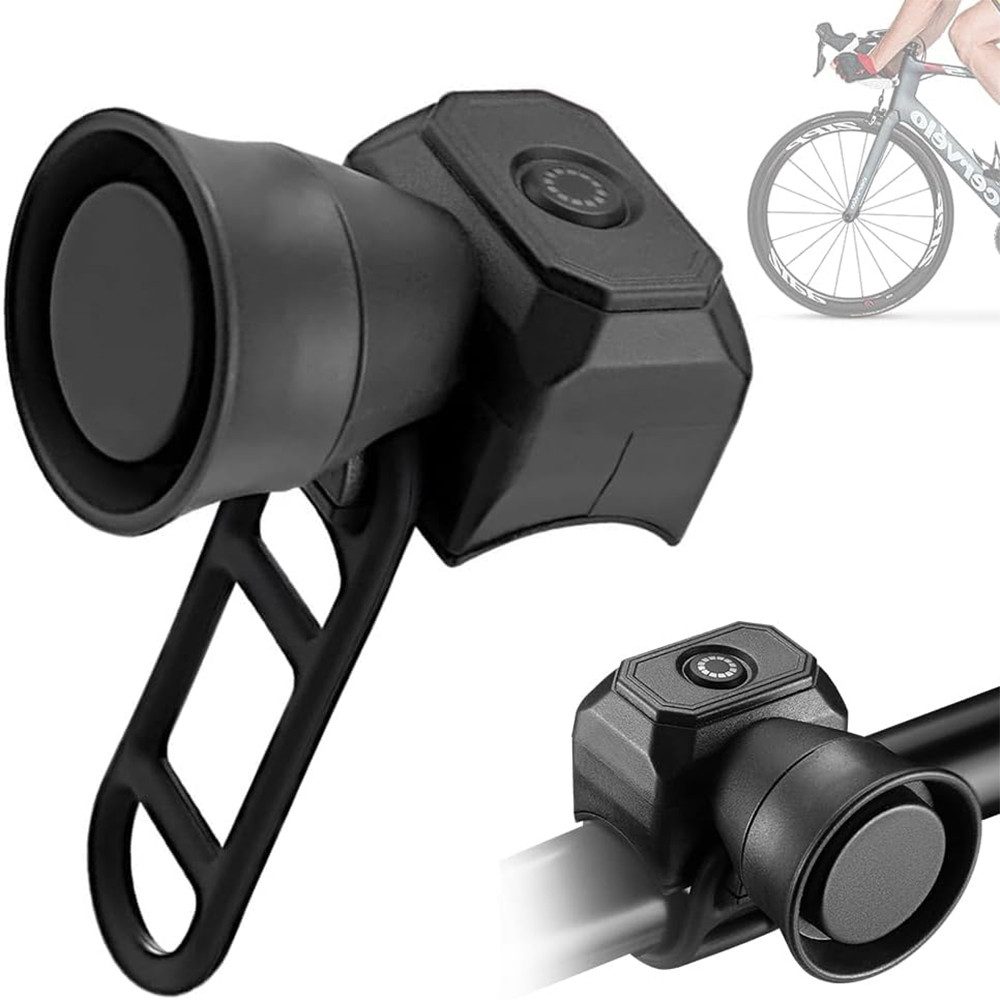 TUWENA Fahrradklingel Fahrradklingel, Elektrische Fahrrad Klingel USB Wiederaufladbar