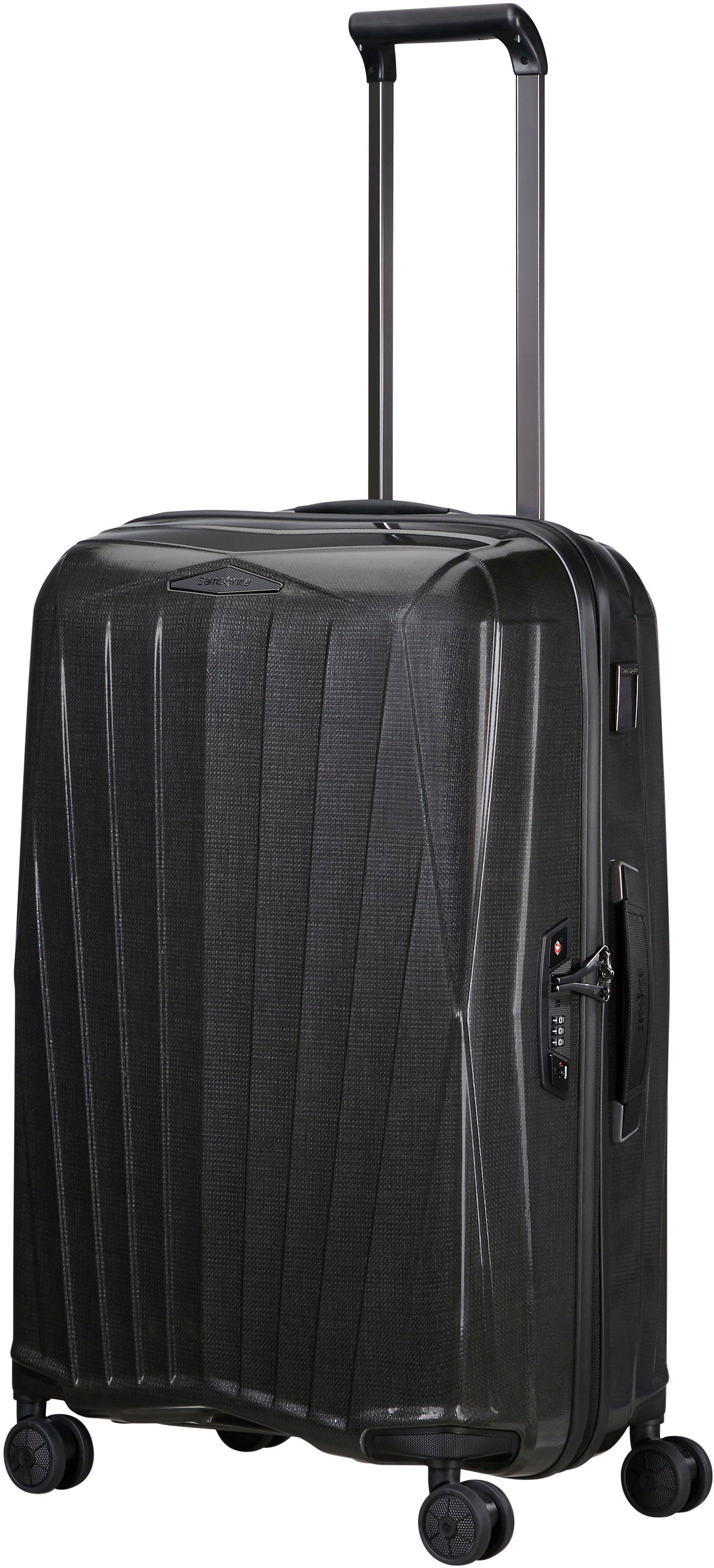 Samsonite Hartschalen-Trolley MAJOR-LITE, verschiedene Größen und Farben, 4 Rollen, mit Adressanhänger, mit Raumteiler, Packriemen und Trennpolster