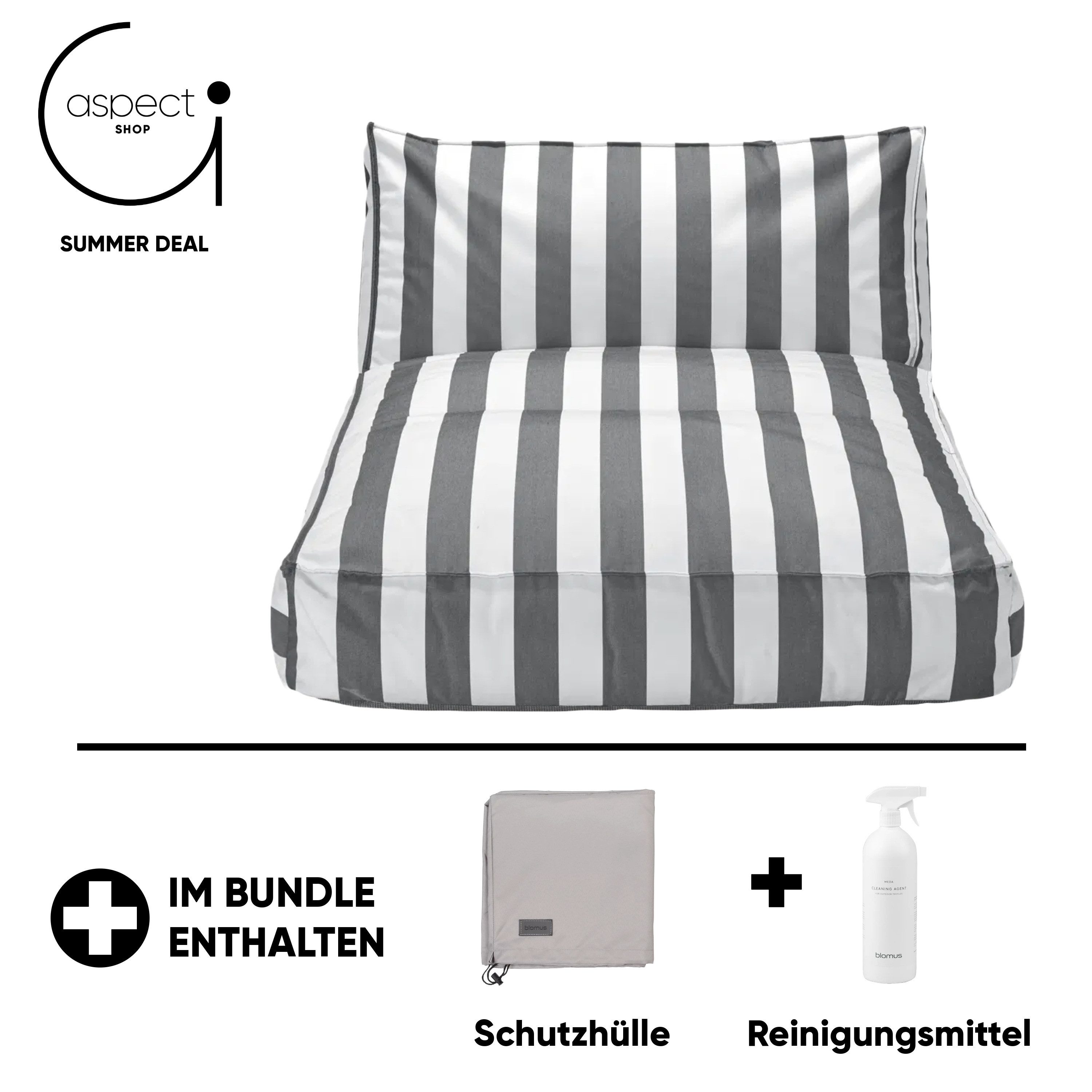 blomus Daybed Blomus STAY Outdoor Daybed inkl. gratis Schutzhülle & Reinigungsmittel