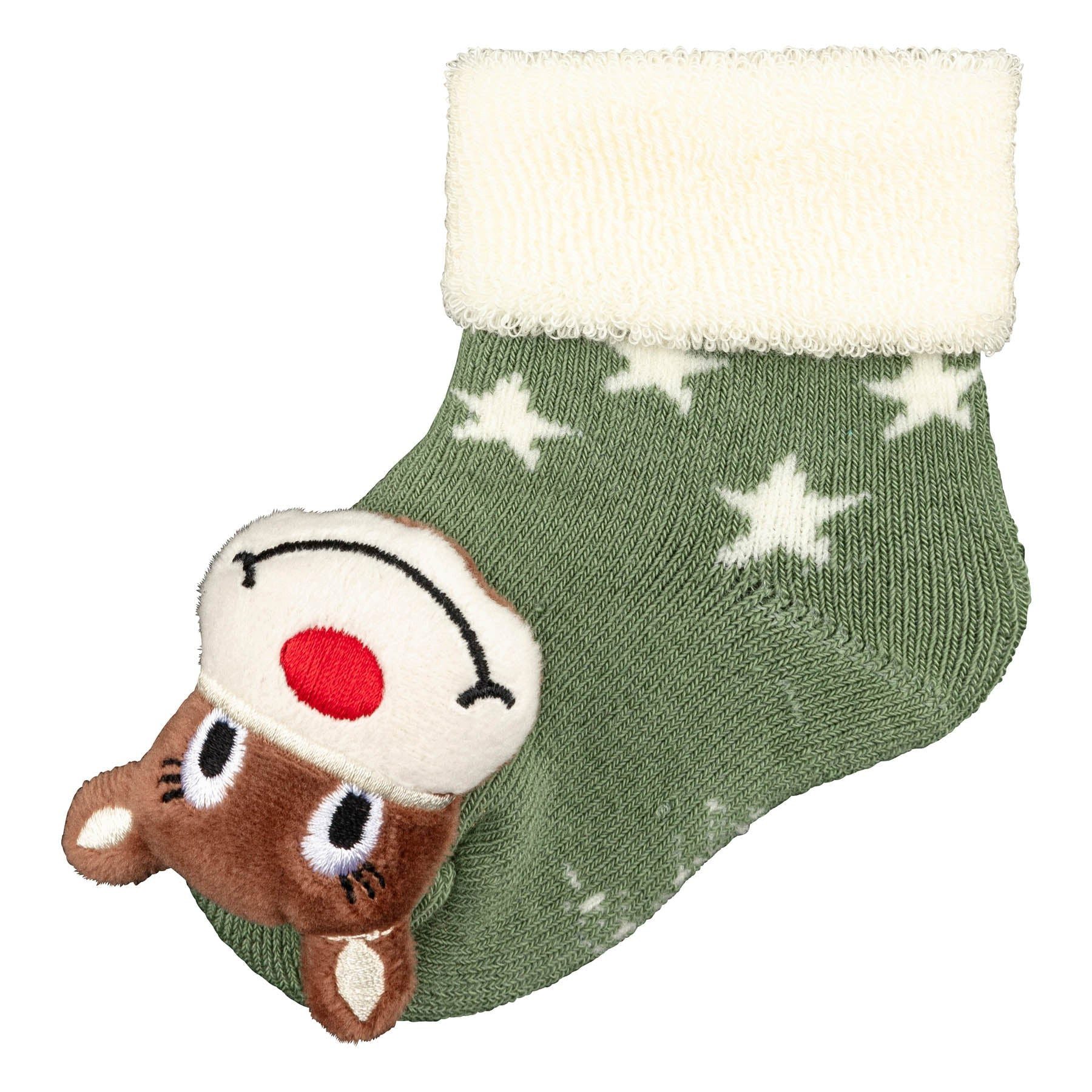 Sterntaler® Lustige Rasselsöckchen 4-6 Monate Krabbelschuh