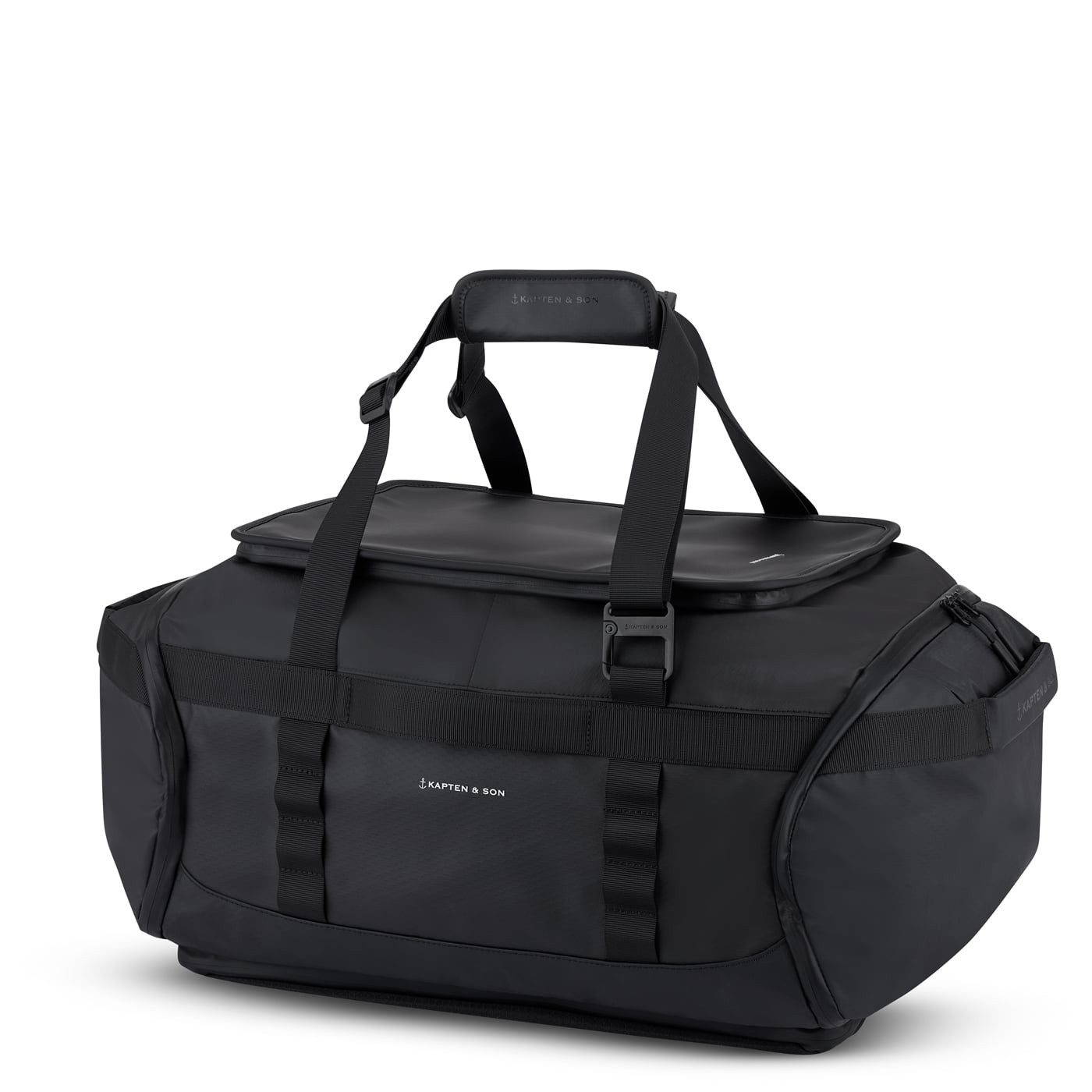 Kapten & Son Weekender Kapten & Son Weekender Lisbon Duffle Backpack M all black