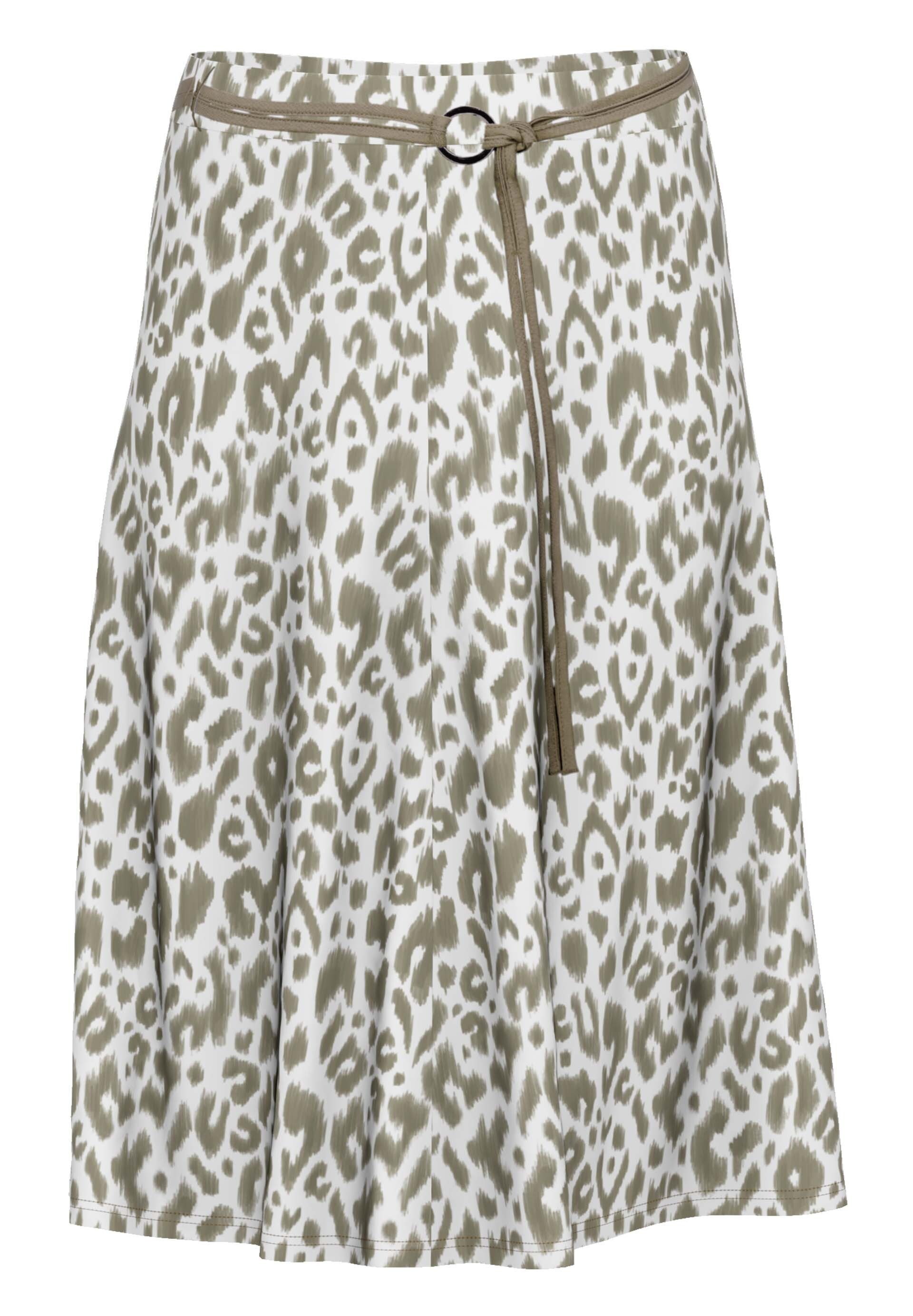 FRANK WALDER Jerseyrock mit Animalprint günstig online kaufen