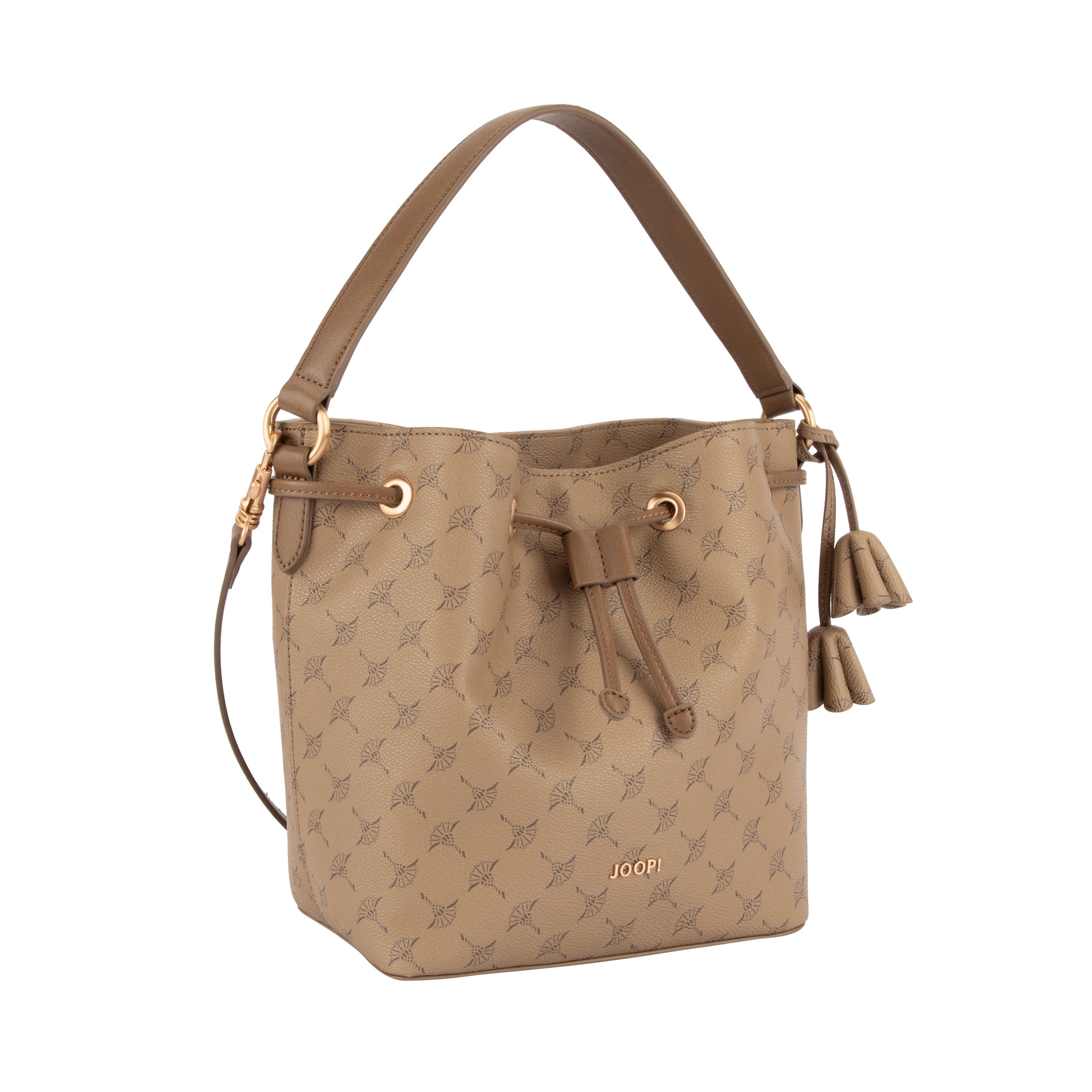 JOOP! Handtasche flora 1.0 matchsack svo, Damen Tragetasche, Umhängetasche, Schultertasche mit Zugband